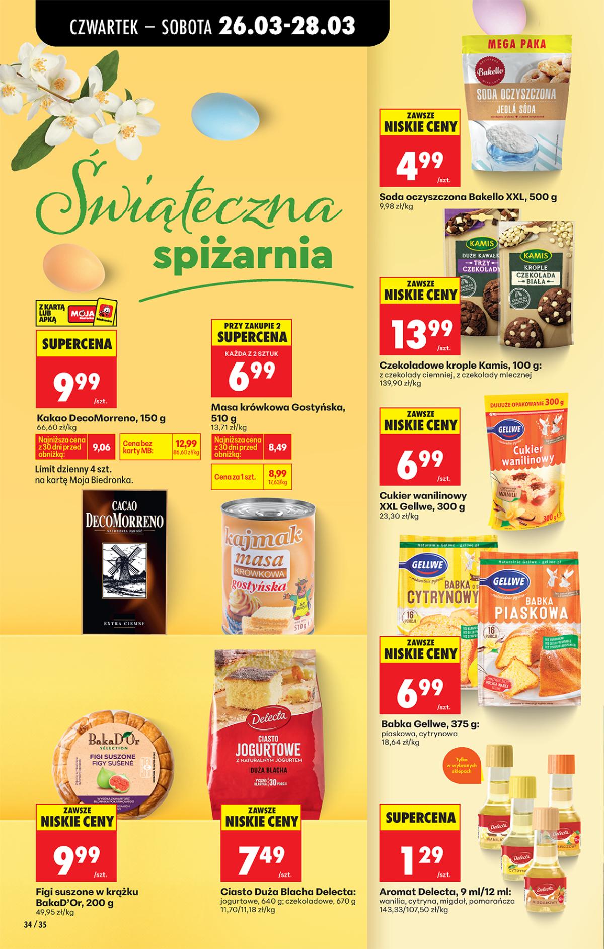 Leták Biedronka Polsko 26.3.-1.4.2026 strana 44