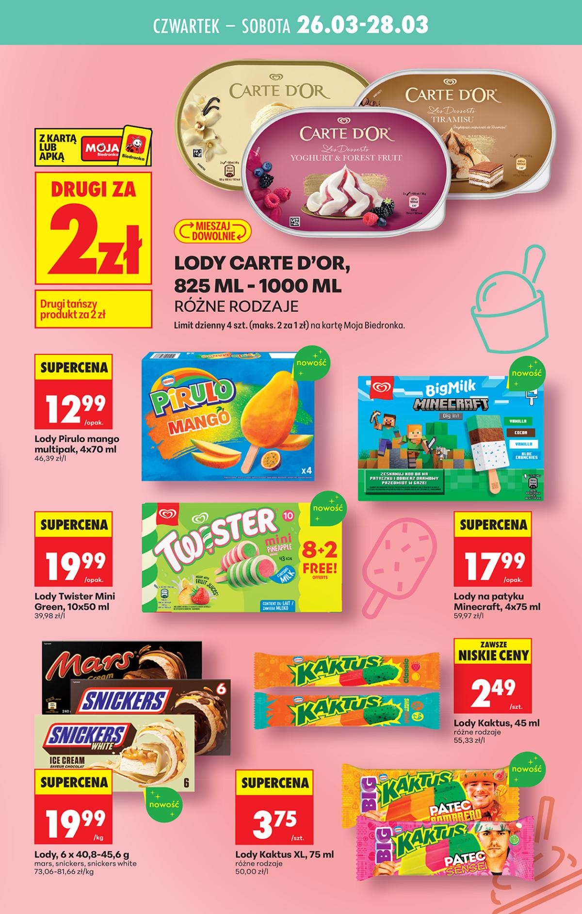 Leták Biedronka Polsko 26.3.-1.4.2026 strana 53