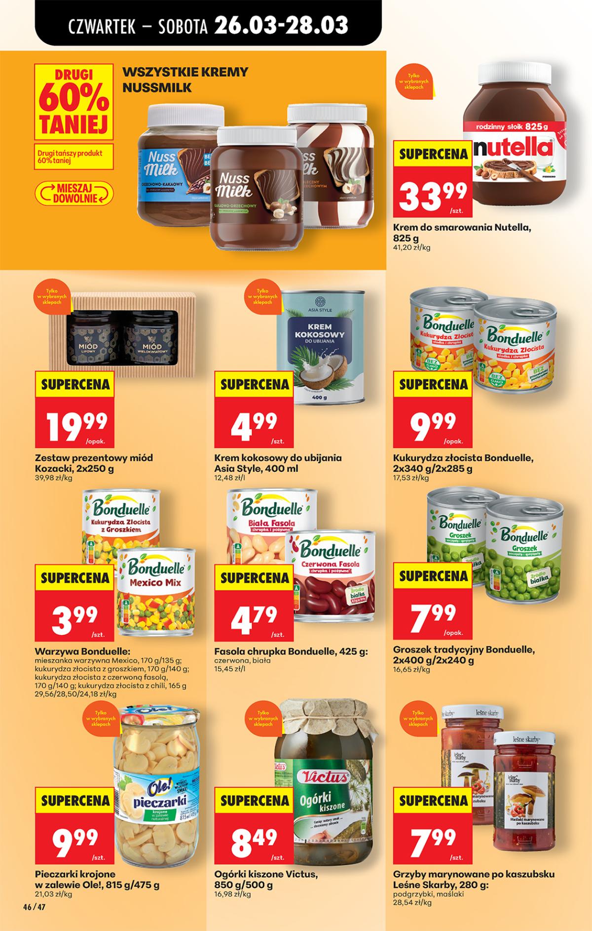 Leták Biedronka Polsko 26.3.-1.4.2026 strana 60