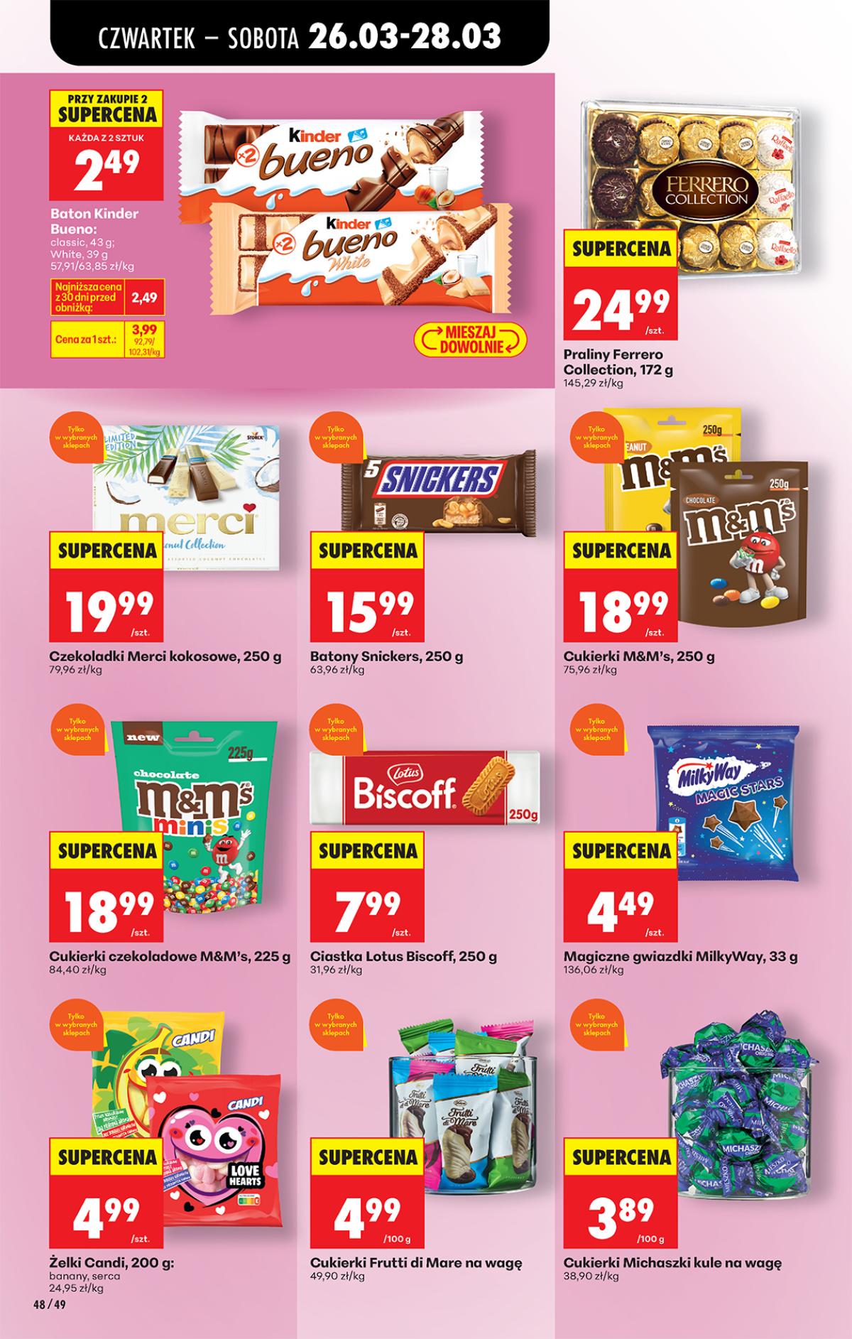 Leták Biedronka Polsko 26.3.-1.4.2026 strana 62
