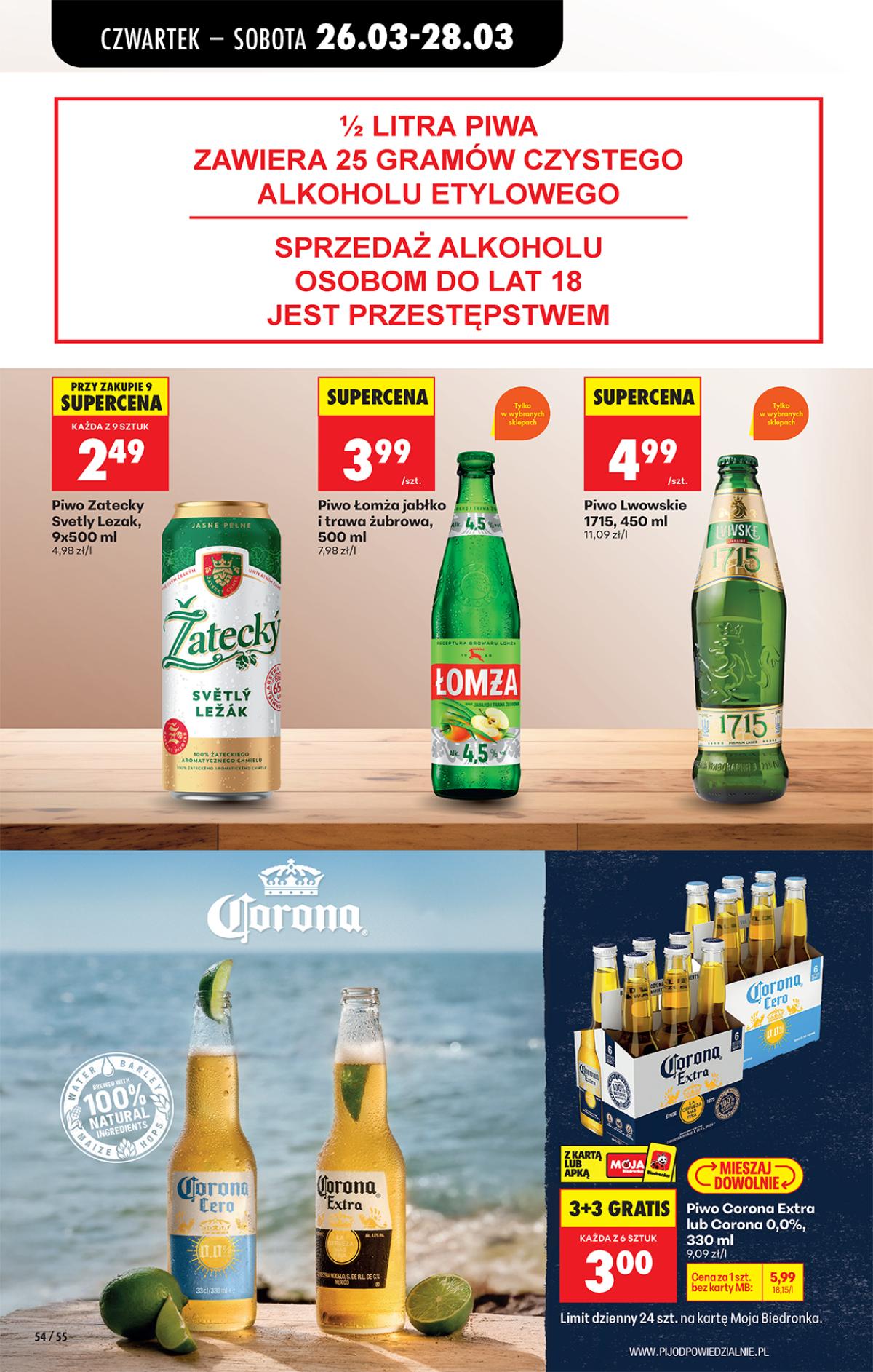 Leták Biedronka Polsko 26.3.-1.4.2026 strana 70