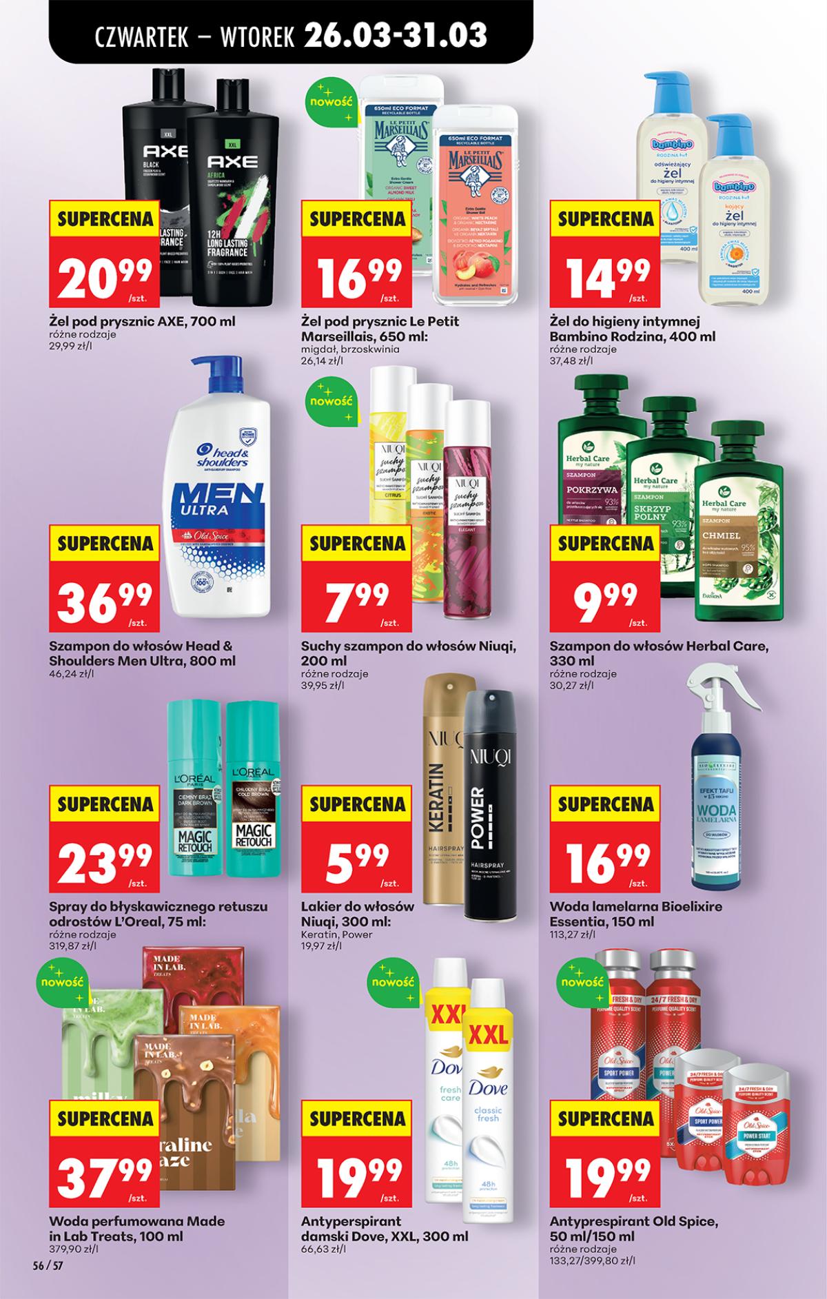 Leták Biedronka Polsko 26.3.-1.4.2026 strana 72