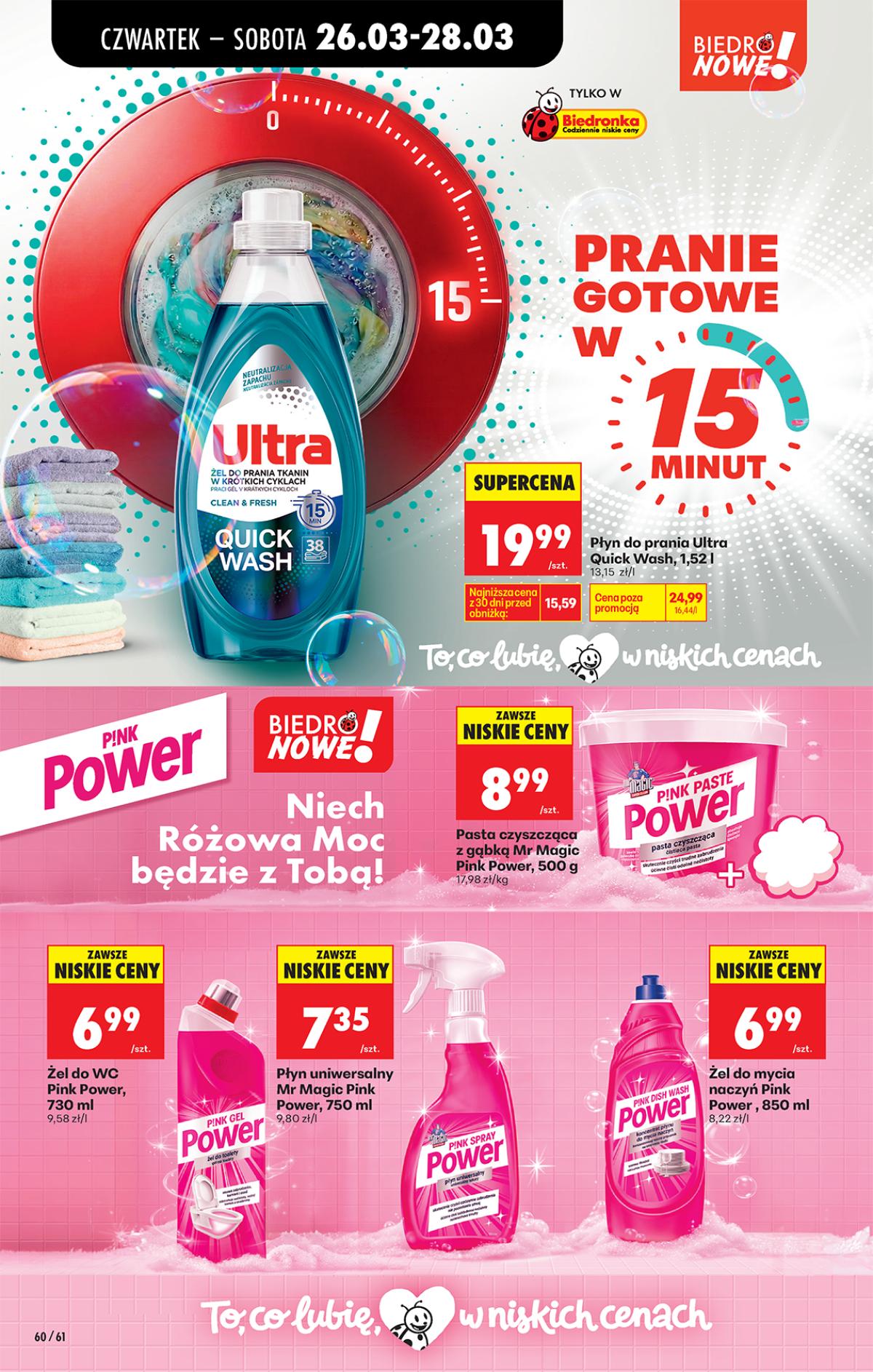 Leták Biedronka Polsko 26.3.-1.4.2026 strana 78