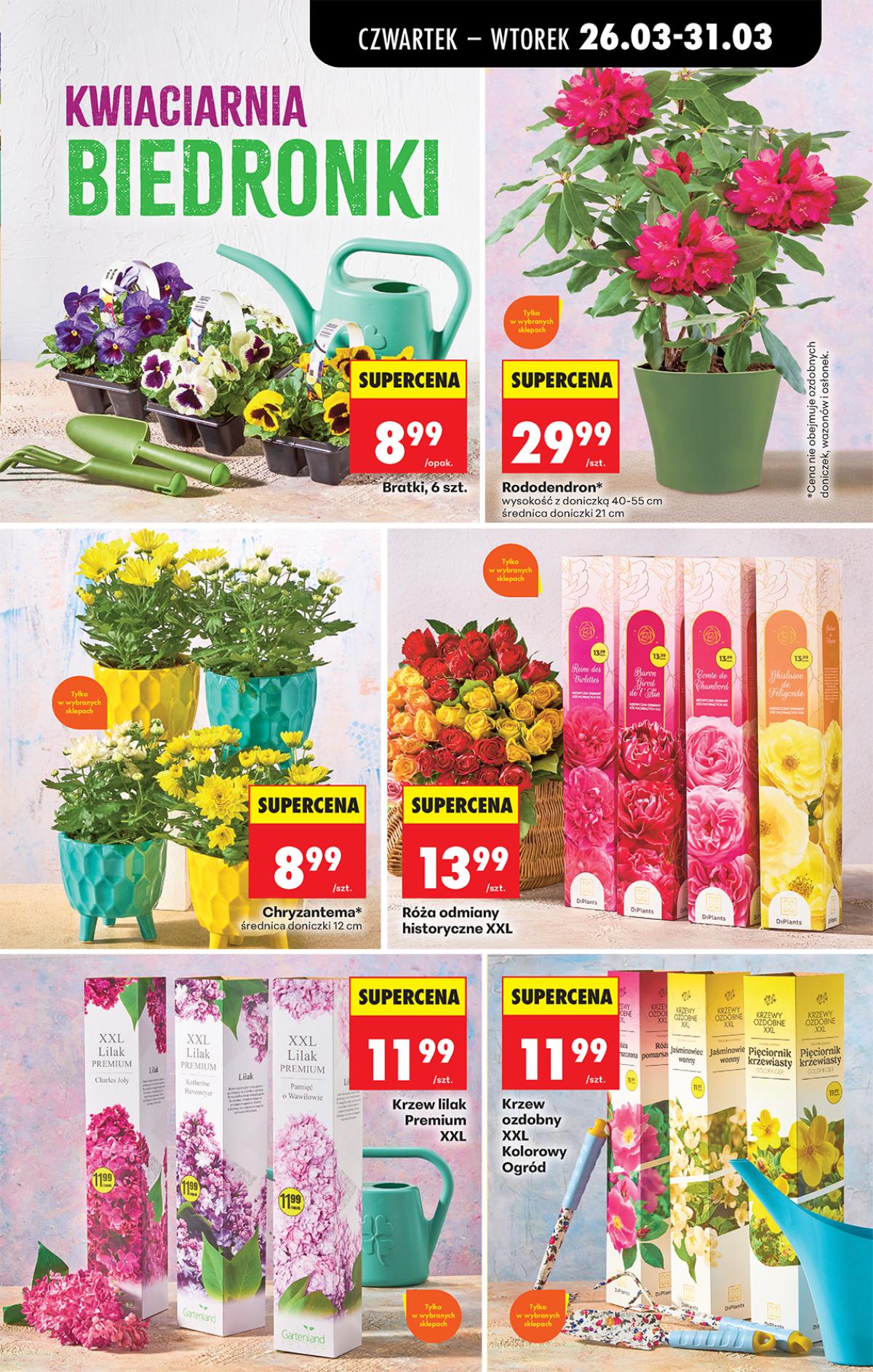 Leták Biedronka Polsko 26.3.-1.4.2026 strana 85