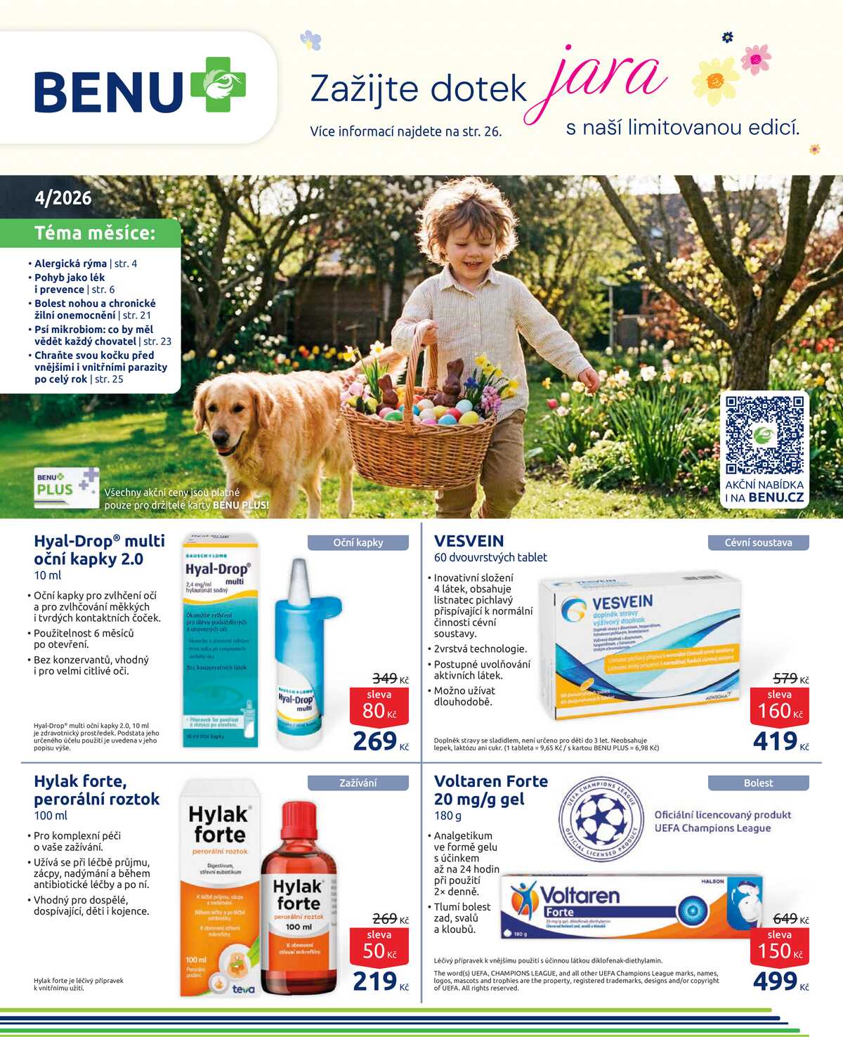 Benu od 1.4. do 30.4.2026 strana 1