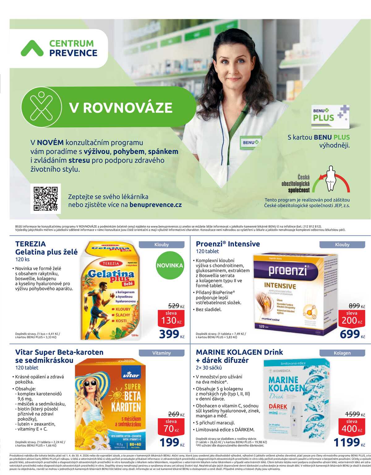 Benu od 1.4. do 30.4.2026 strana 22