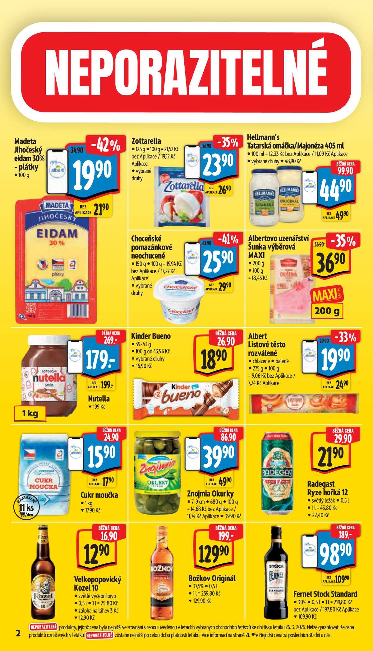 Albert Supermarket od 1.4. do 5.4.2026 strana 2