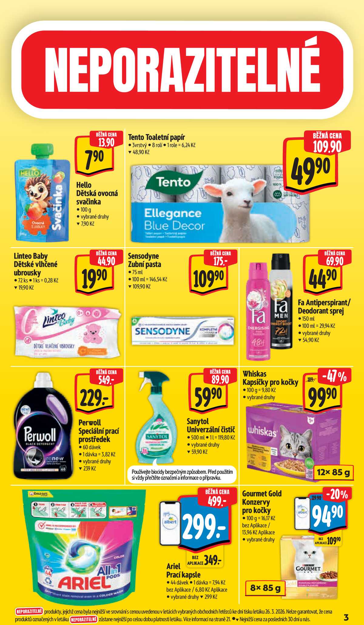 Albert Supermarket od 1.4. do 5.4.2026 strana 3