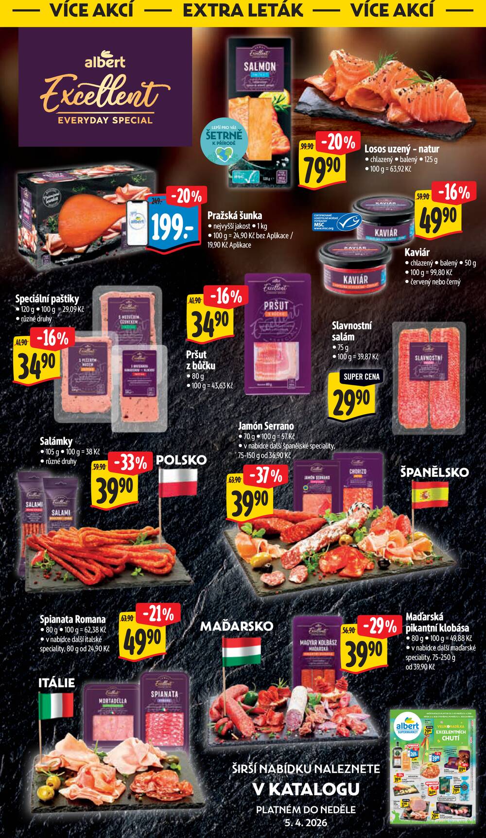 Albert Supermarket od 1.4. do 5.4.2026