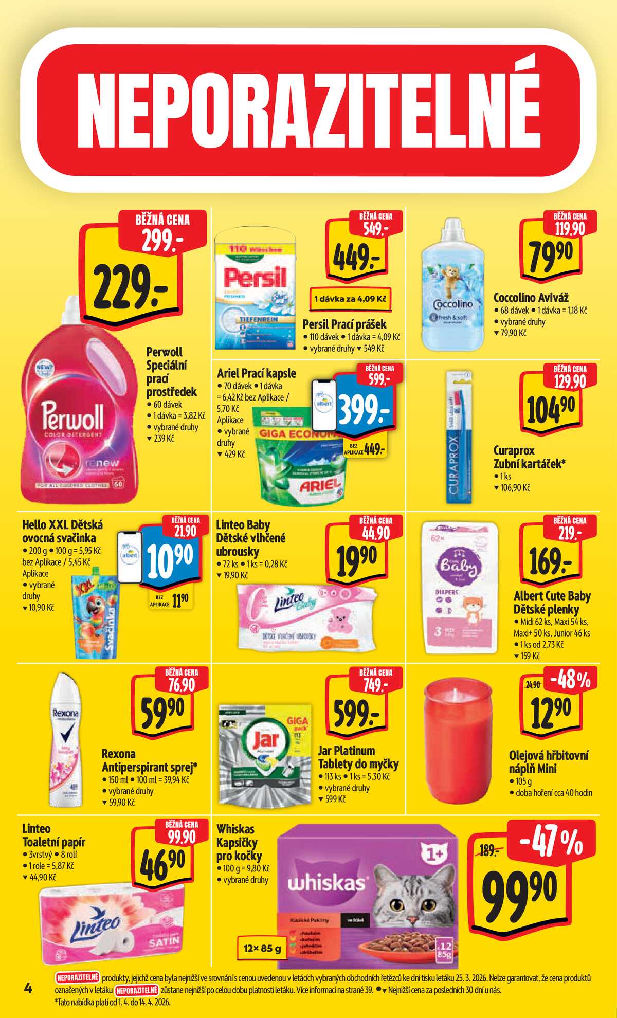 Albert  Hypermarket od 1.4. do 5.4.2026 strana 4