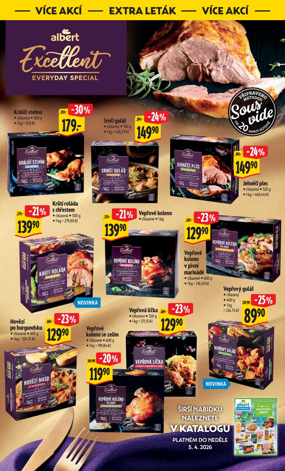 Albert  Hypermarket od 1.4. do 5.4.2026 strana 44