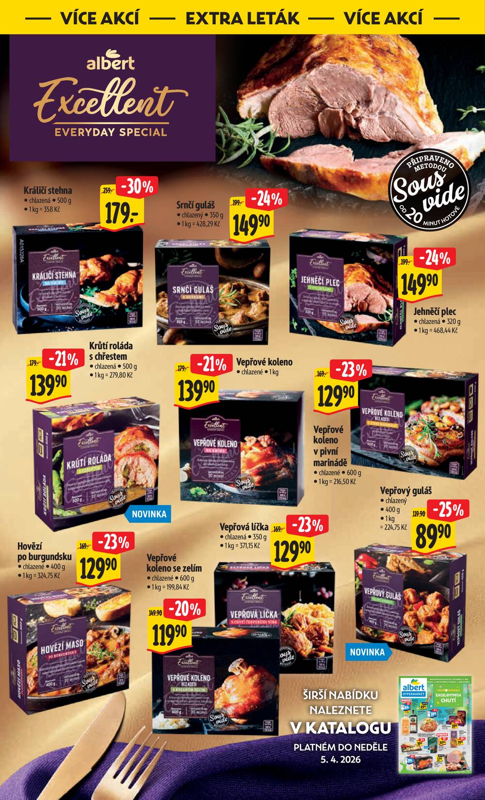 Albert  Hypermarket od 1.4. do 5.4.2026