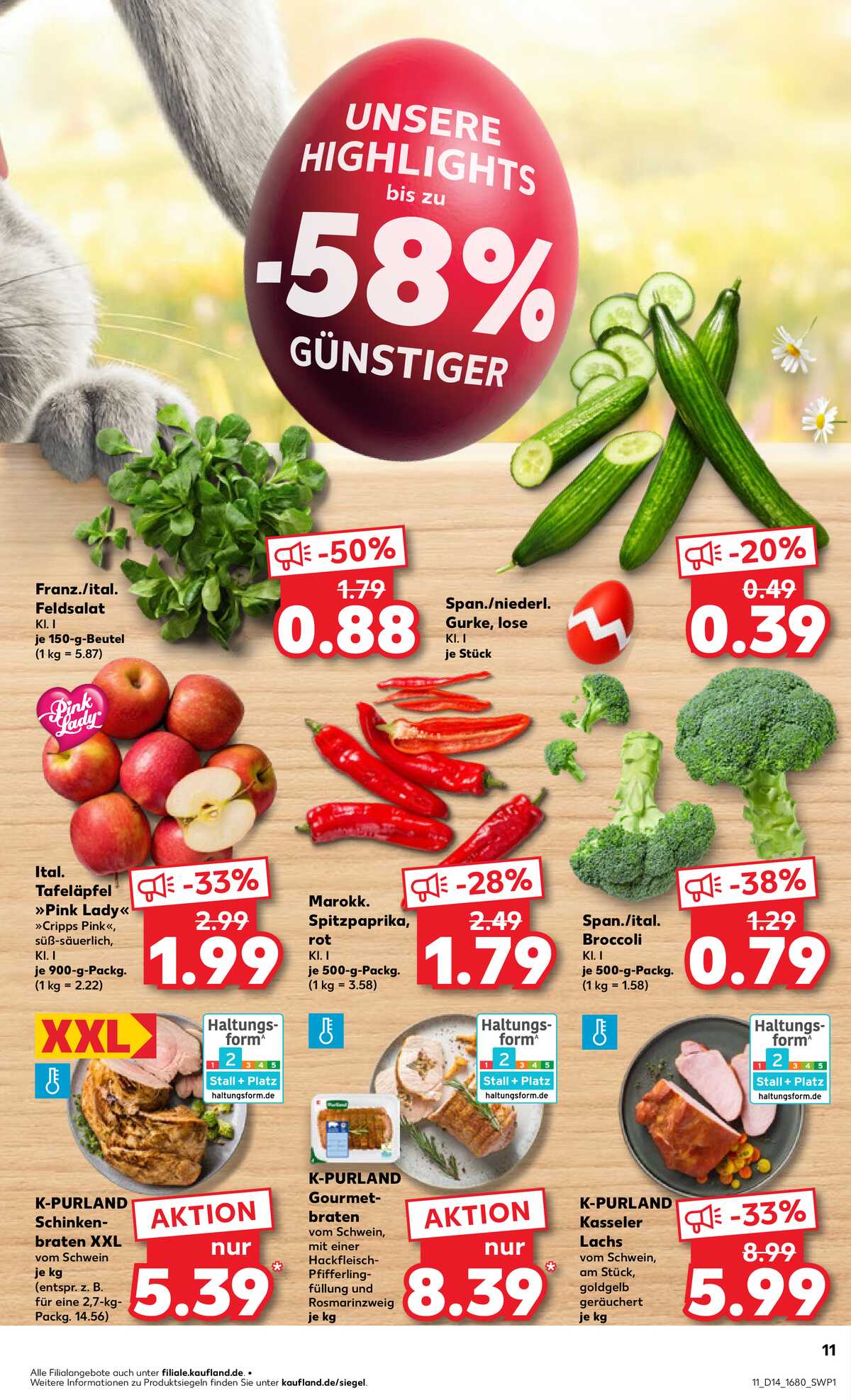 Leták Kaufland Německo 2.4.-8.4.2026 strana 11