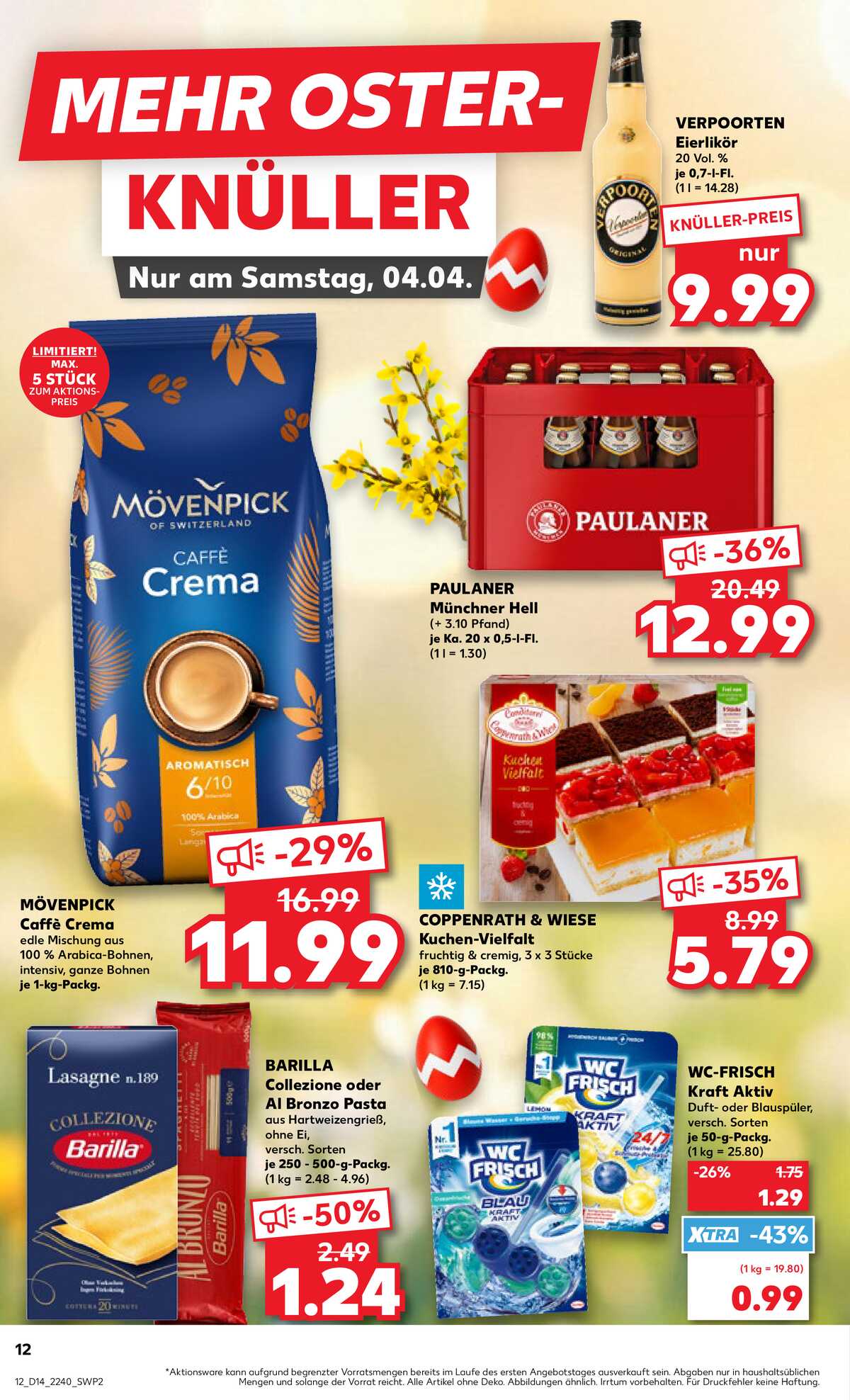 Leták Kaufland Německo 2.4.-8.4.2026 strana 12