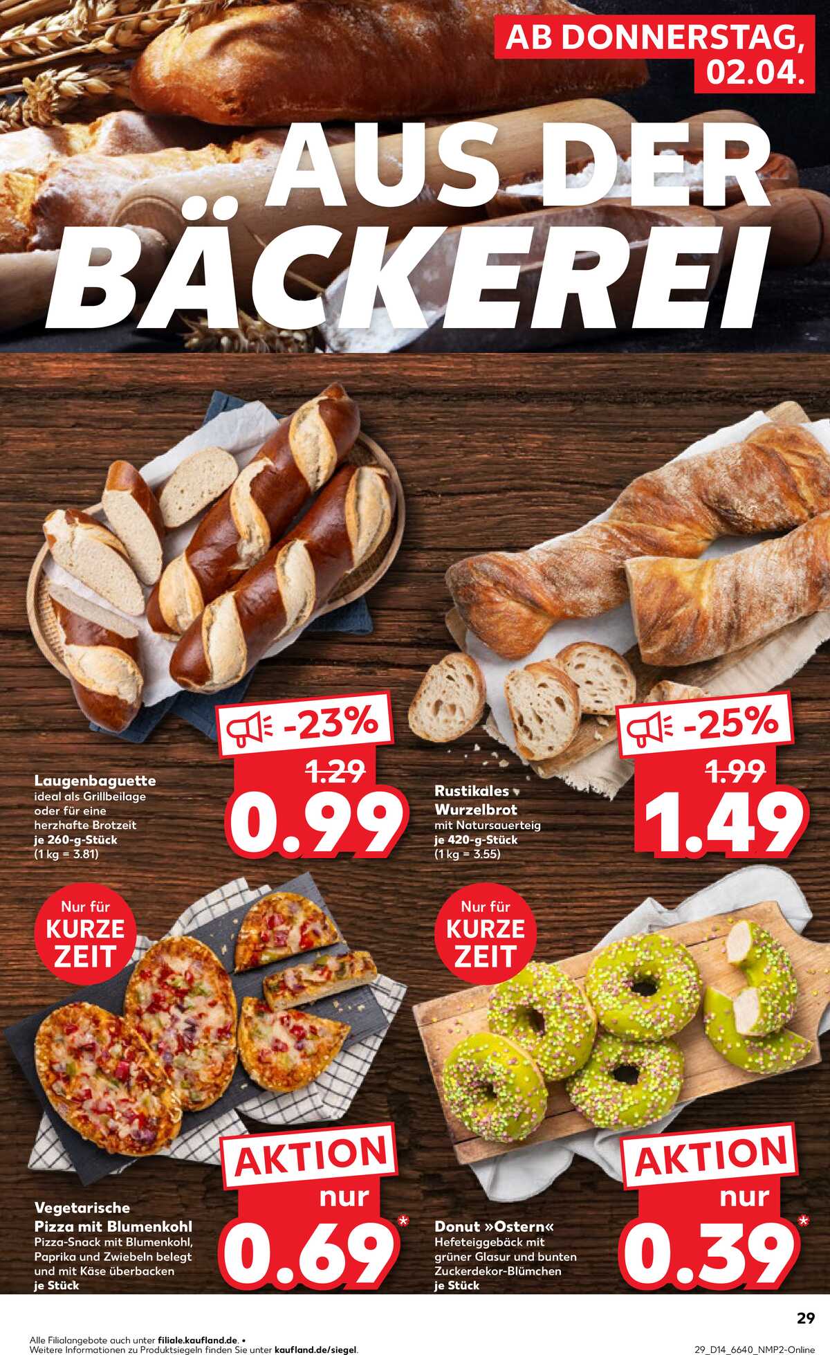Leták Kaufland Německo 2.4.-8.4.2026 strana 27