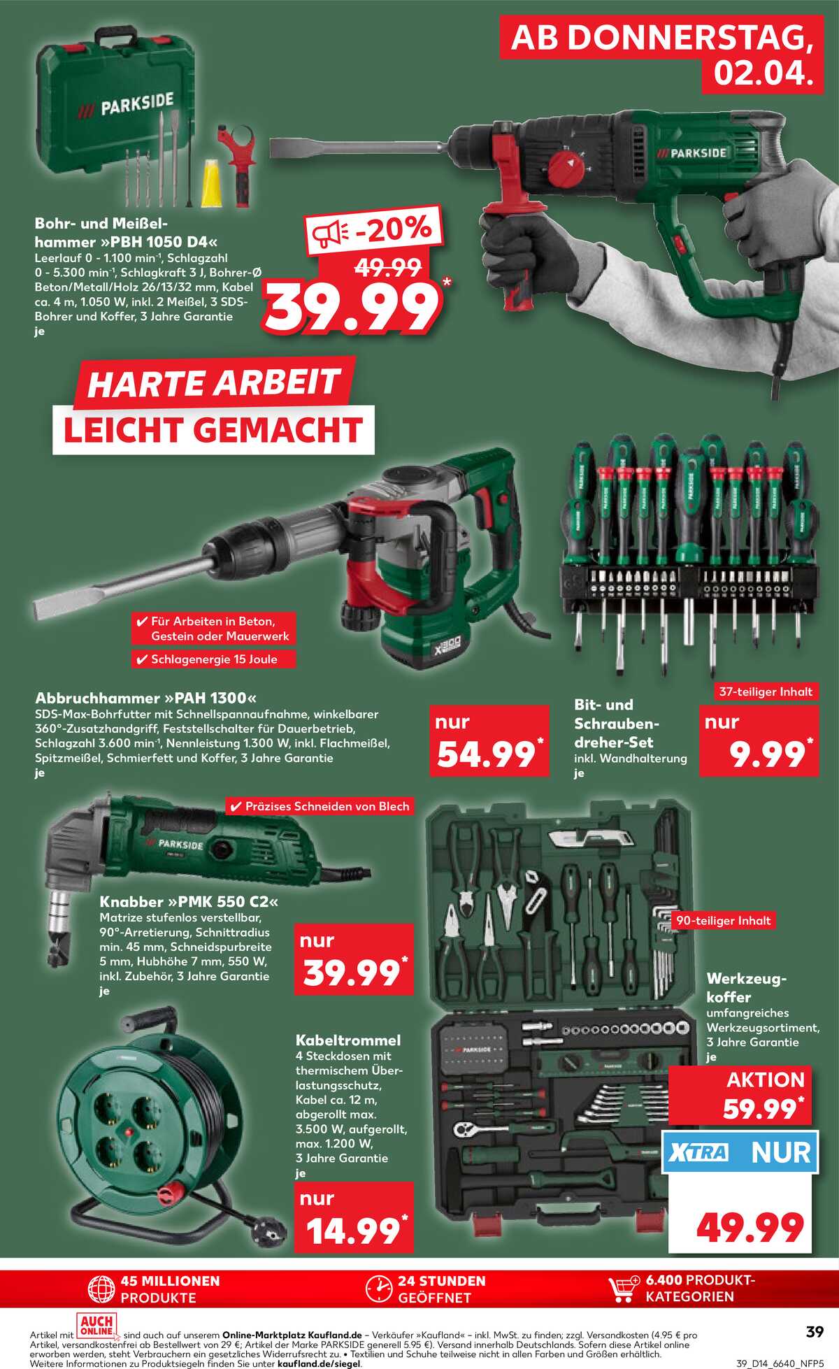 Leták Kaufland Německo 2.4.-8.4.2026 strana 37