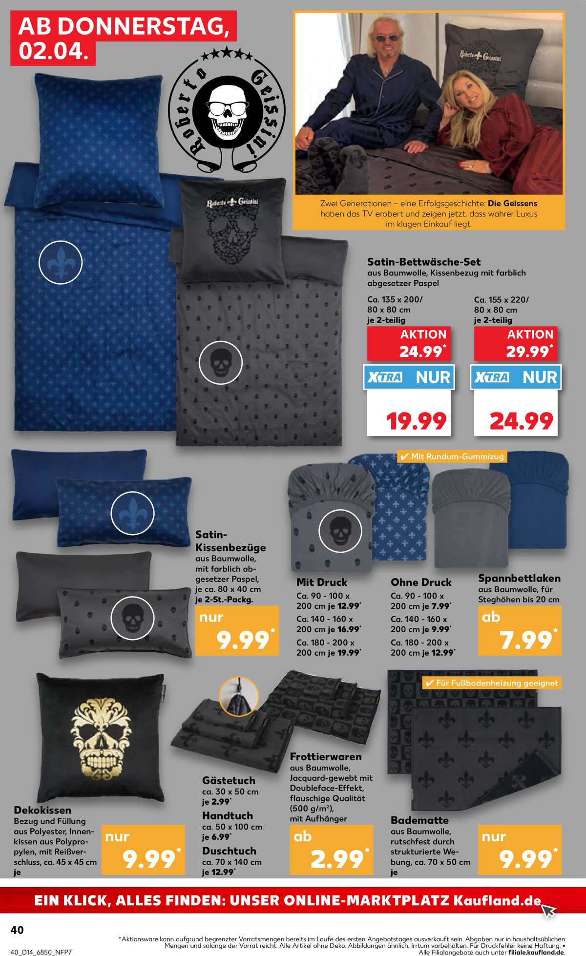 Leták Kaufland Německo 2.4.-8.4.2026 strana 40