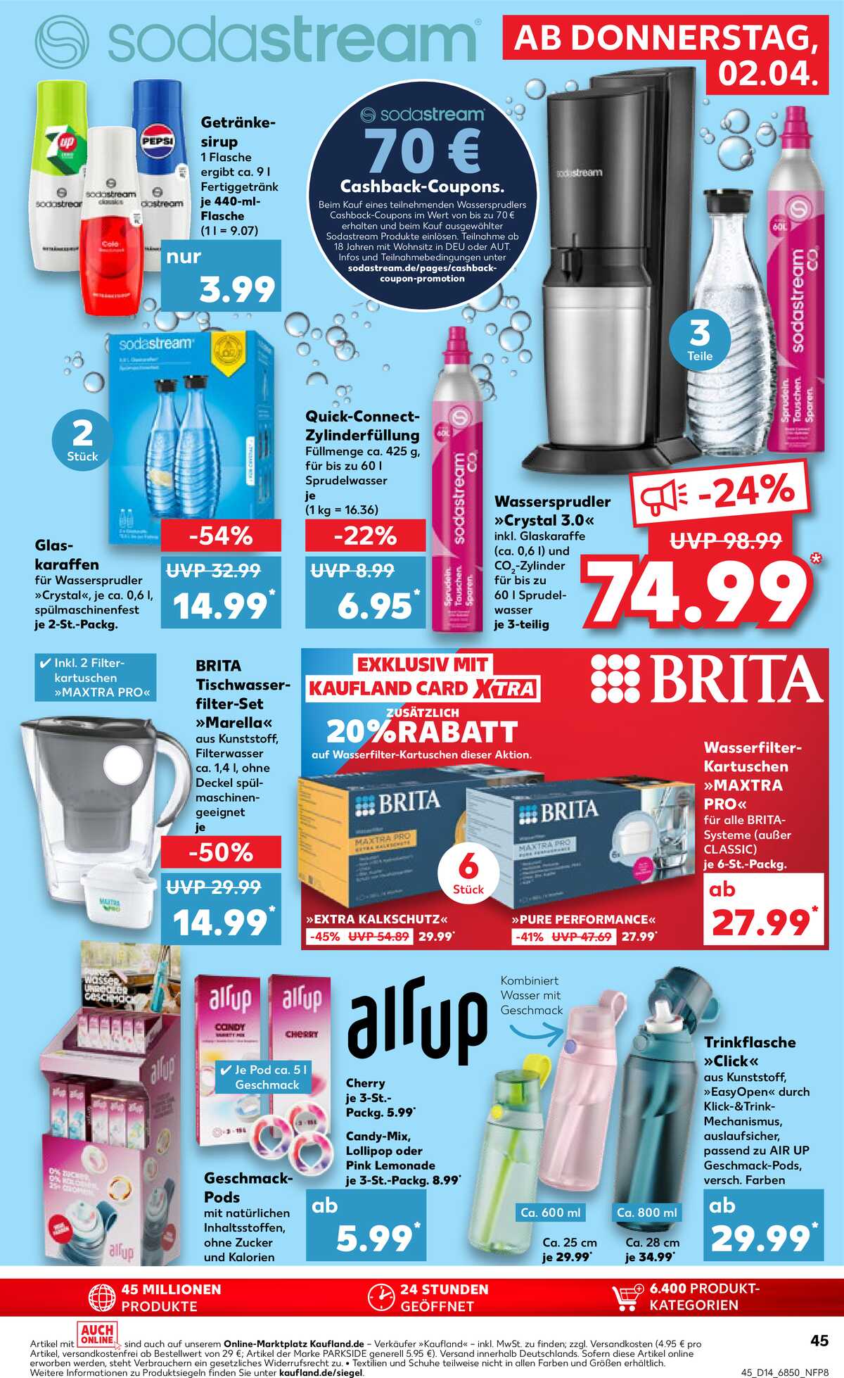 Leták Kaufland Německo 2.4.-8.4.2026 strana 45