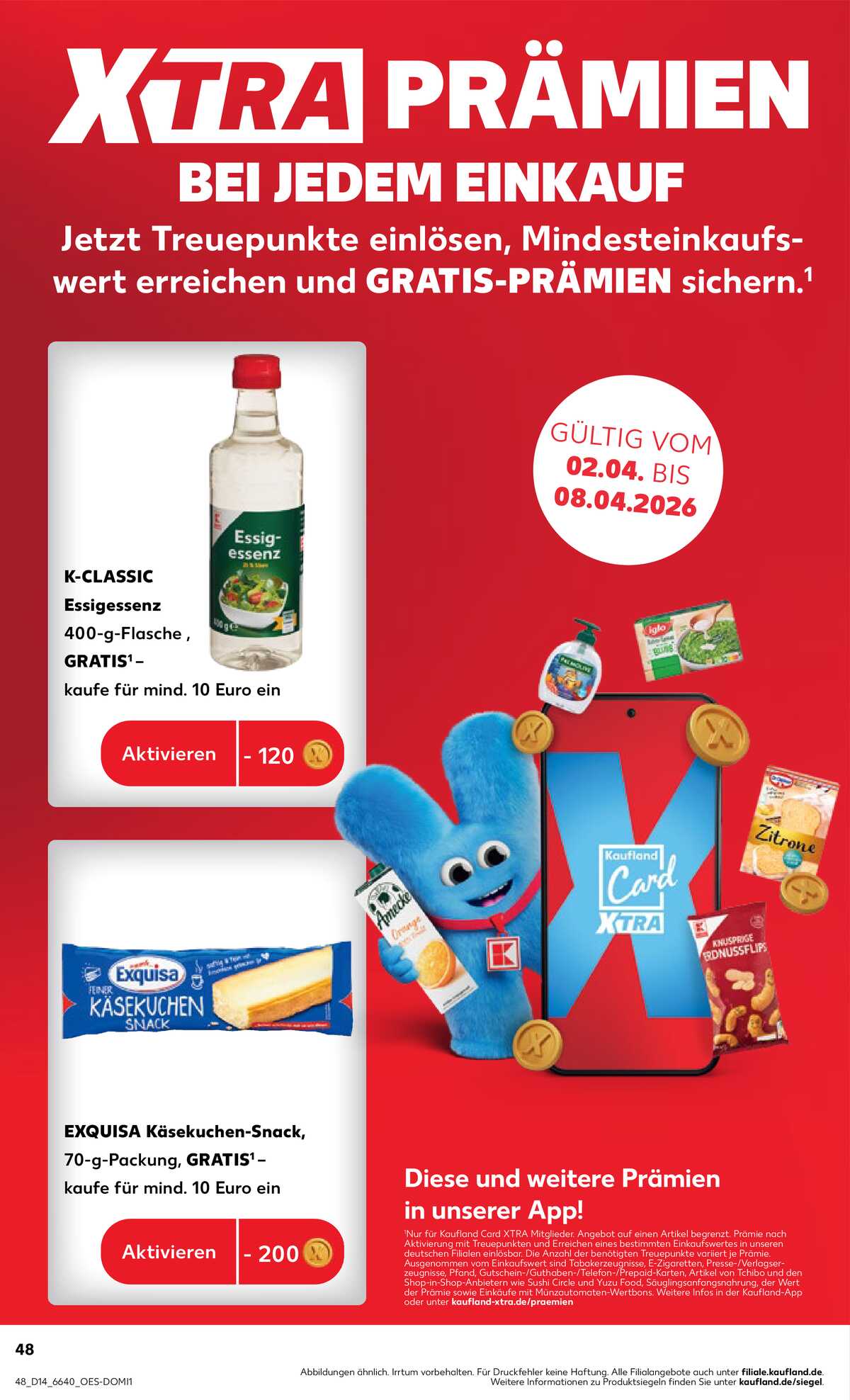 Leták Kaufland Německo 2.4.-8.4.2026 strana 48
