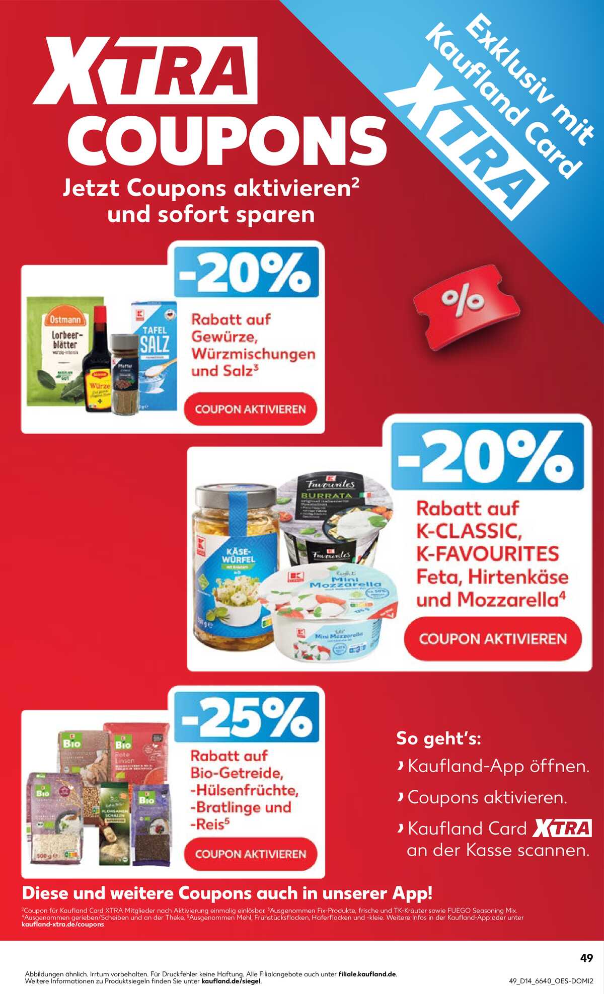 Leták Kaufland Německo 2.4.-8.4.2026 strana 49