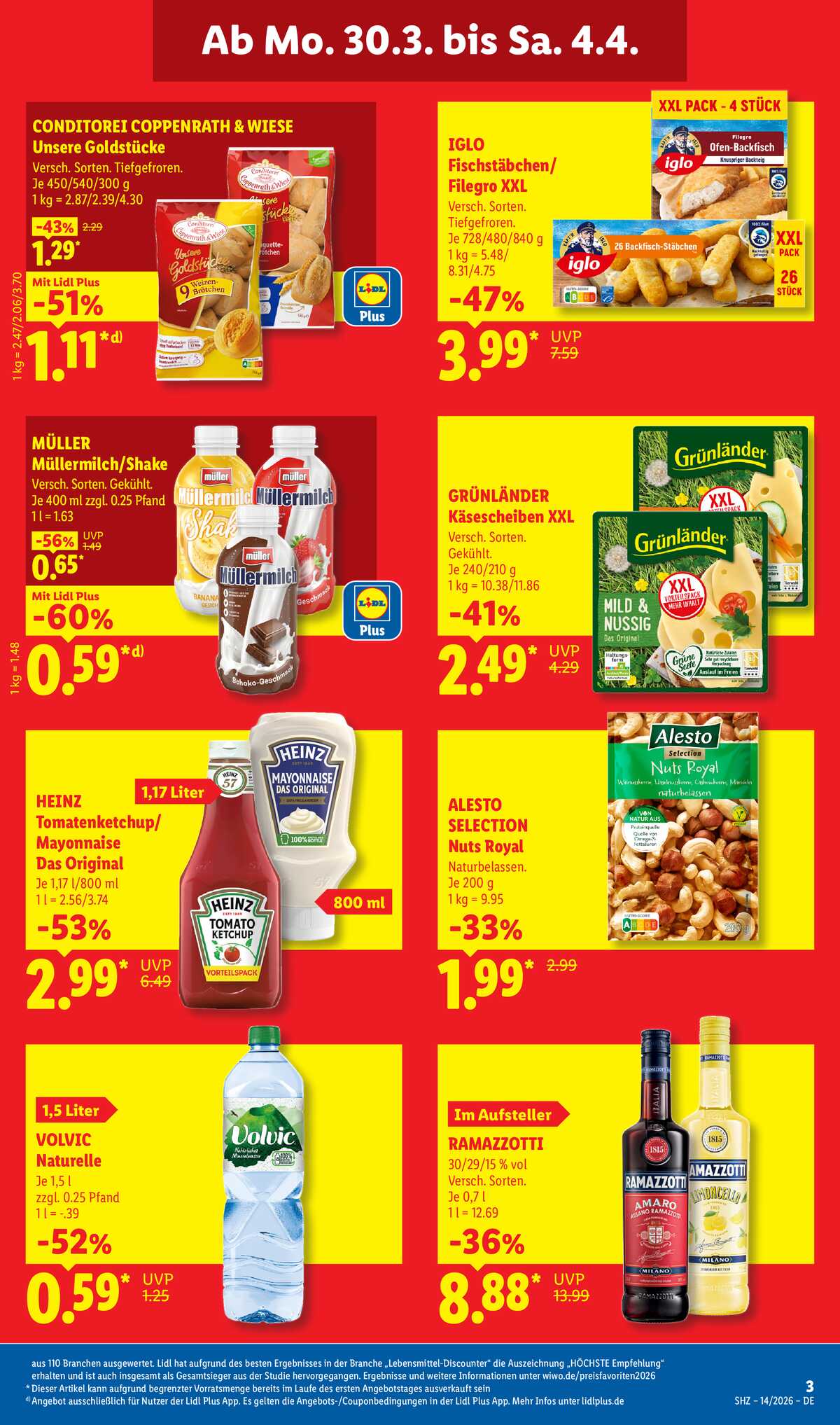 Leták Lidl Německo 30.3.-4.4.2026 strana 3