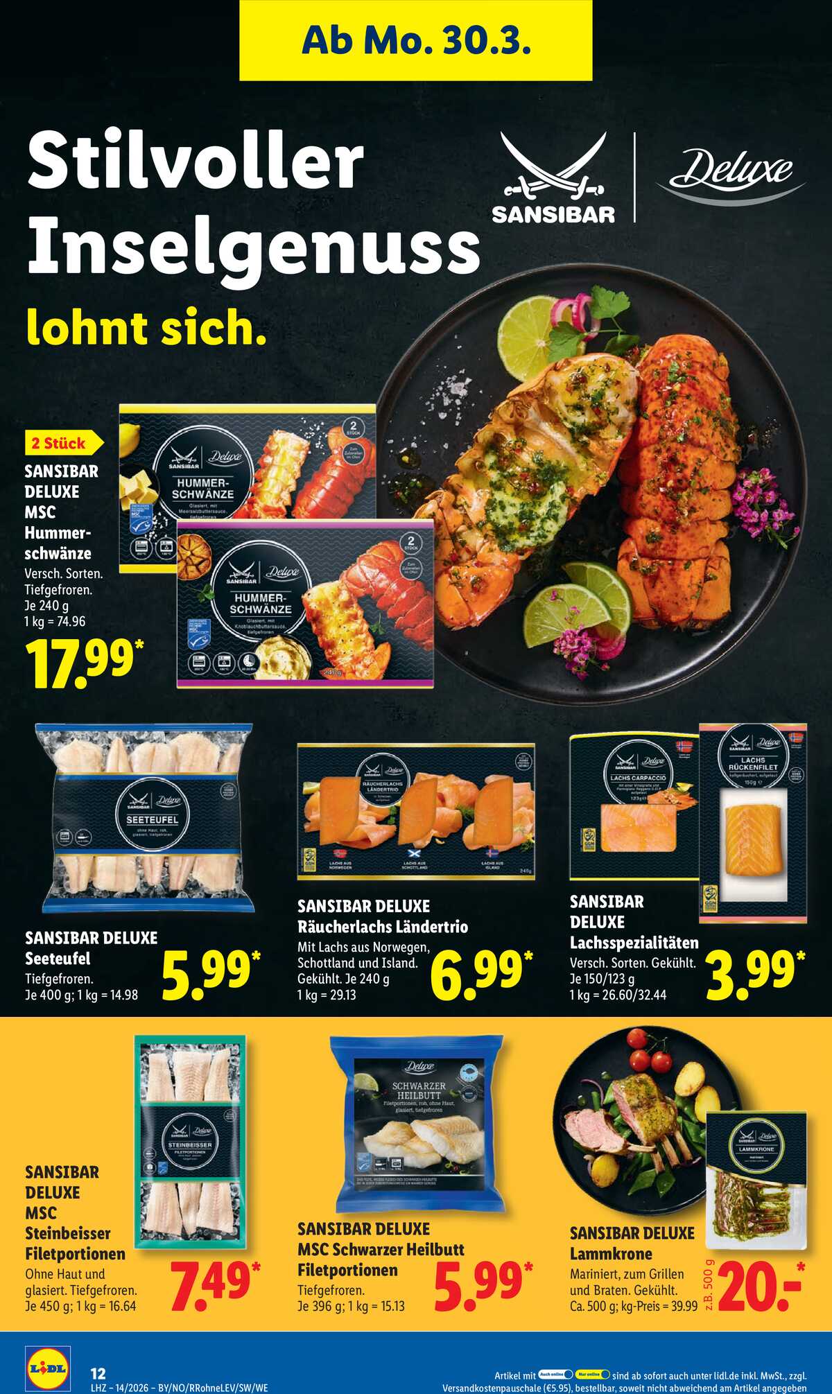 Leták Lidl Německo 30.3.-4.4.2026 strana 28