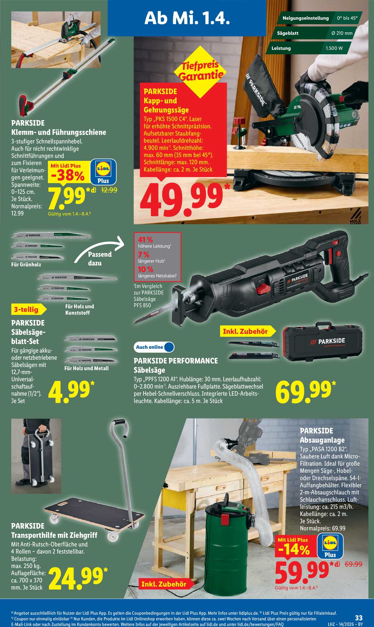 Leták Lidl Německo 30.3.-4.4.2026 strana 57