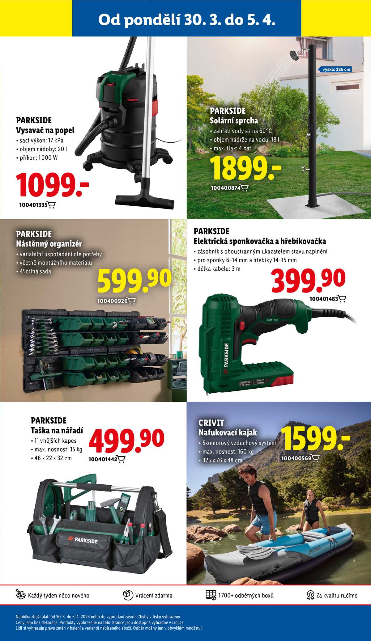 Lidl Spotřební zboží 30.3. - 5.4. strana 17