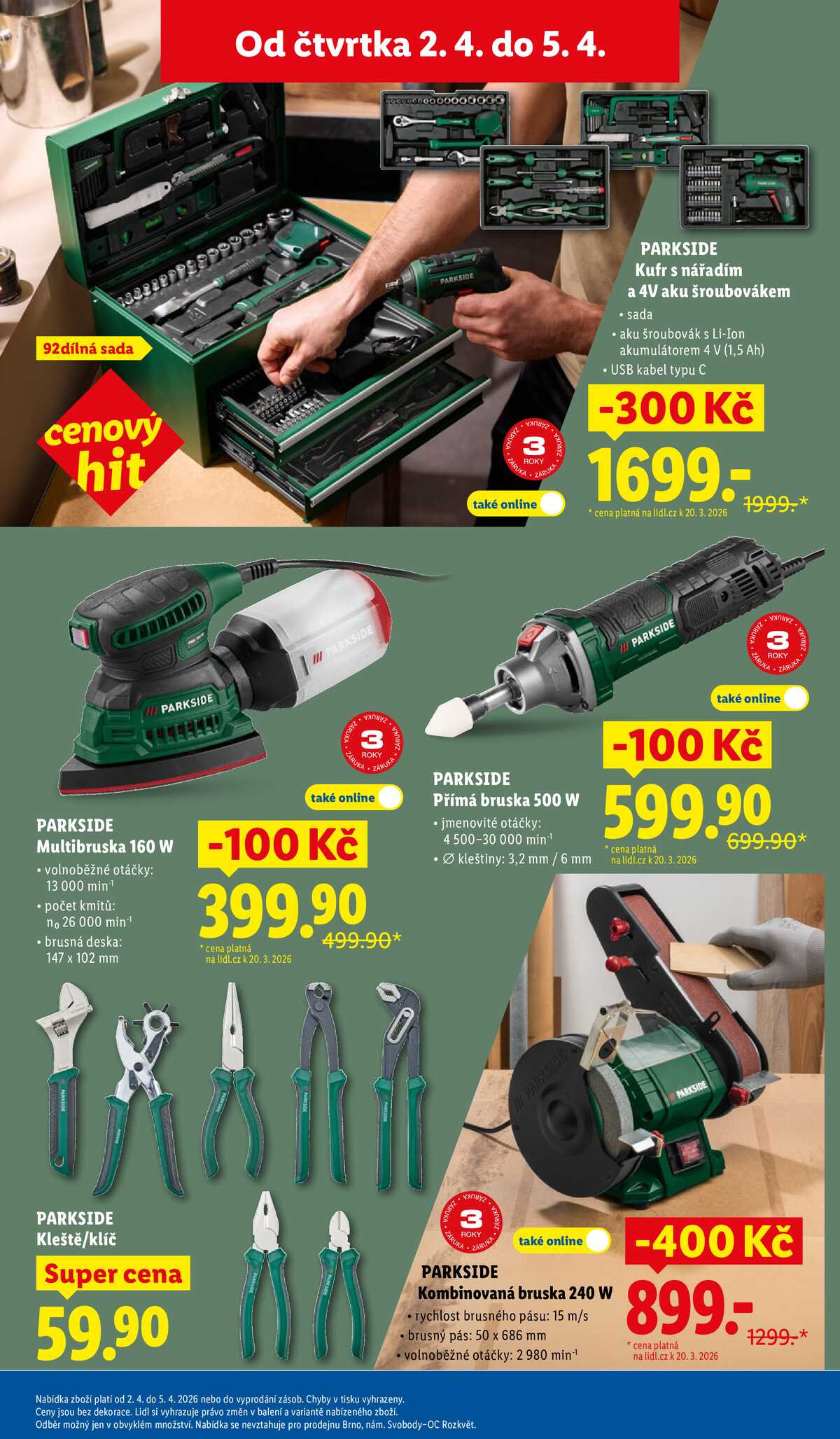 Lidl Spotřební zboží 30.3. - 5.4. strana 25