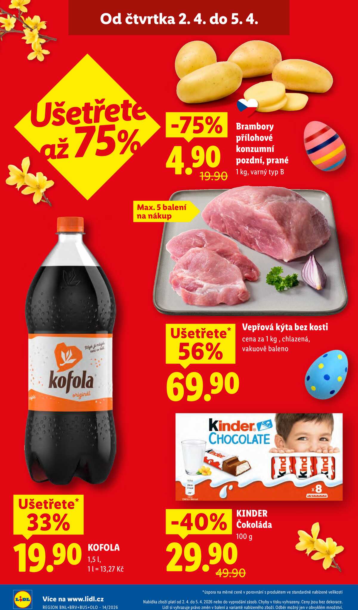 Lidl Čtvrtek od 2.4. do 5.4.2026 strana 2