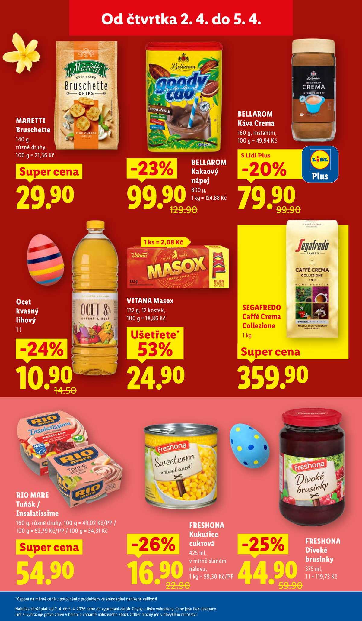 Lidl Čtvrtek od 2.4. do 5.4.2026 strana 21
