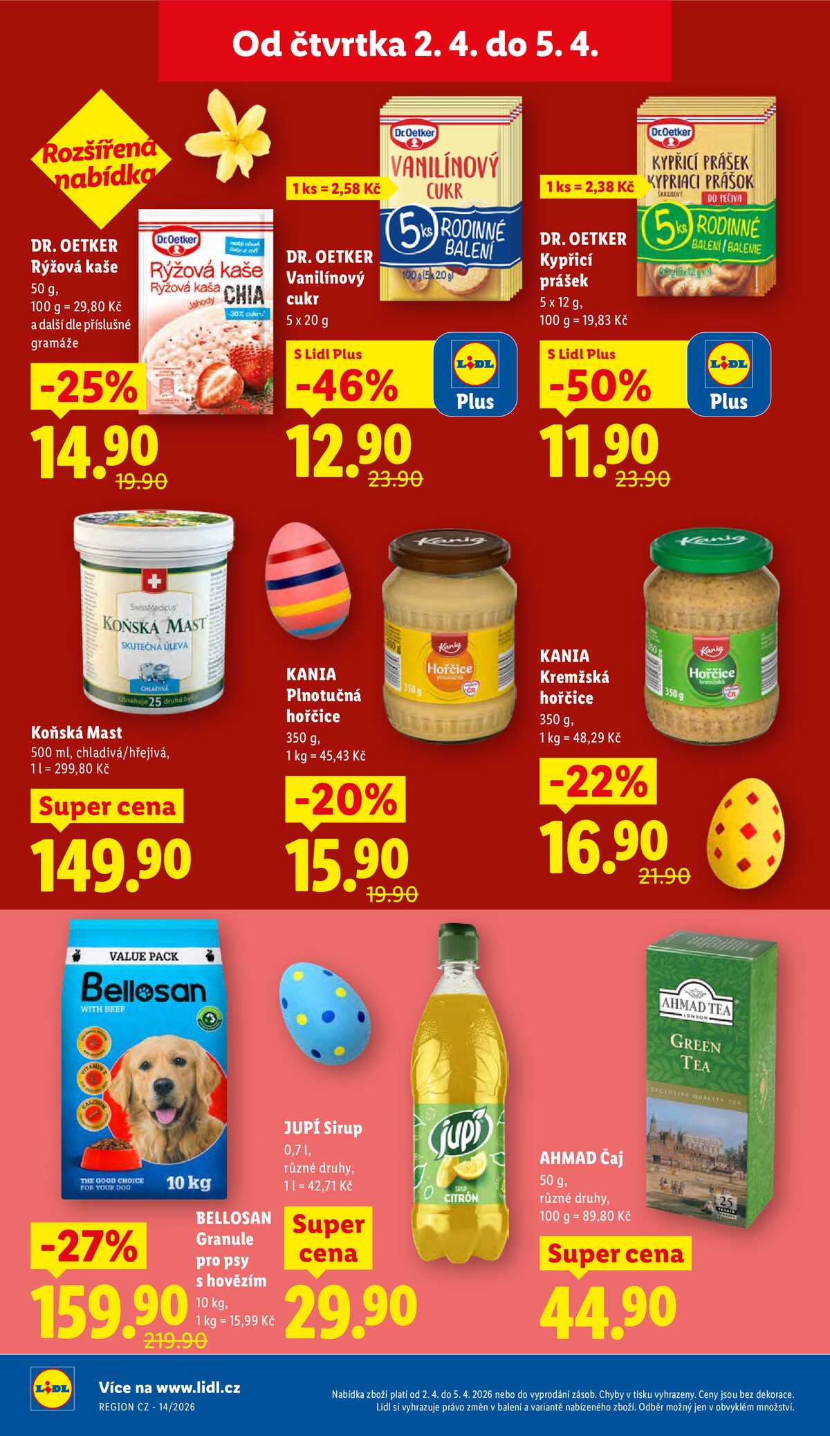 Lidl Čtvrtek od 2.4. do 5.4.2026 strana 22