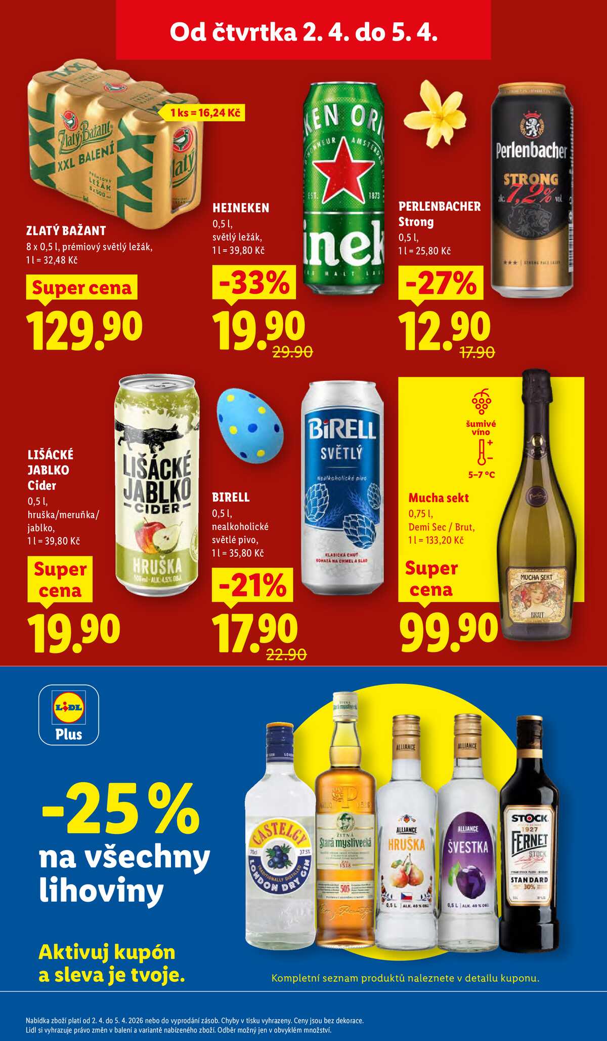 Lidl Čtvrtek od 2.4. do 5.4.2026 strana 25