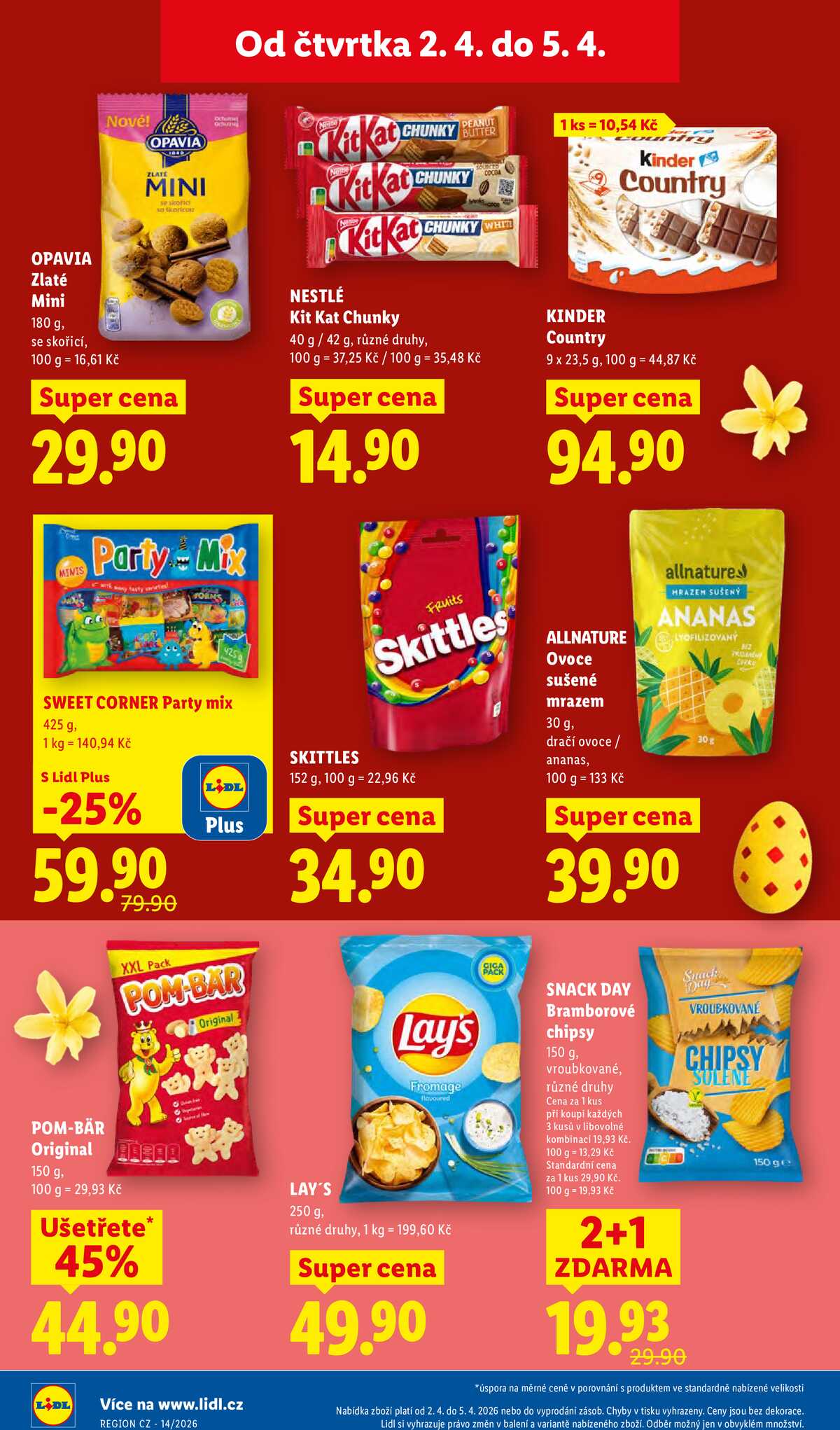 Lidl Čtvrtek od 2.4. do 5.4.2026 strana 26