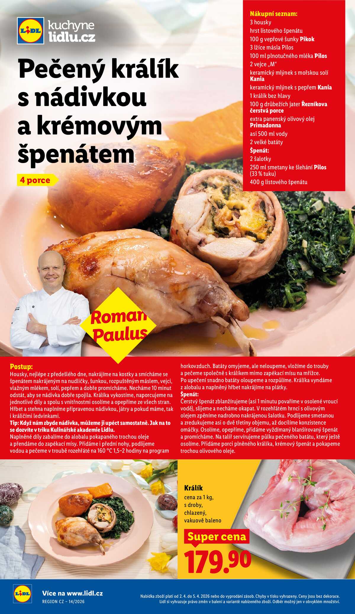 Lidl Čtvrtek od 2.4. do 5.4.2026 strana 42