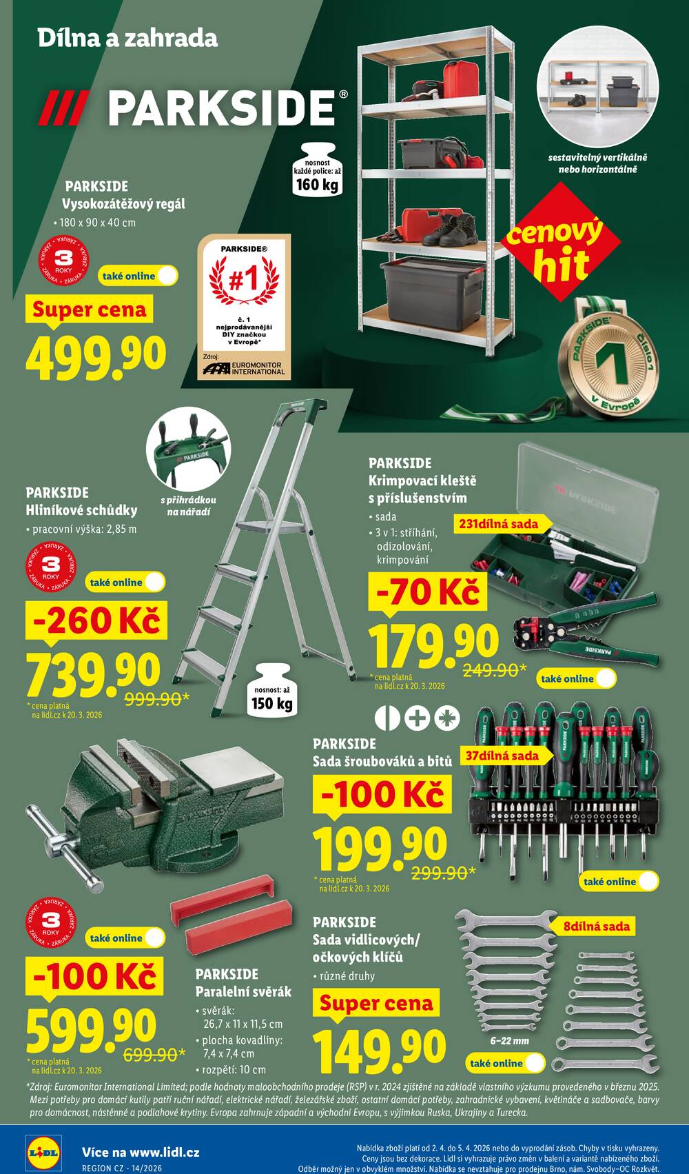Lidl Čtvrtek od 2.4. do 5.4.2026