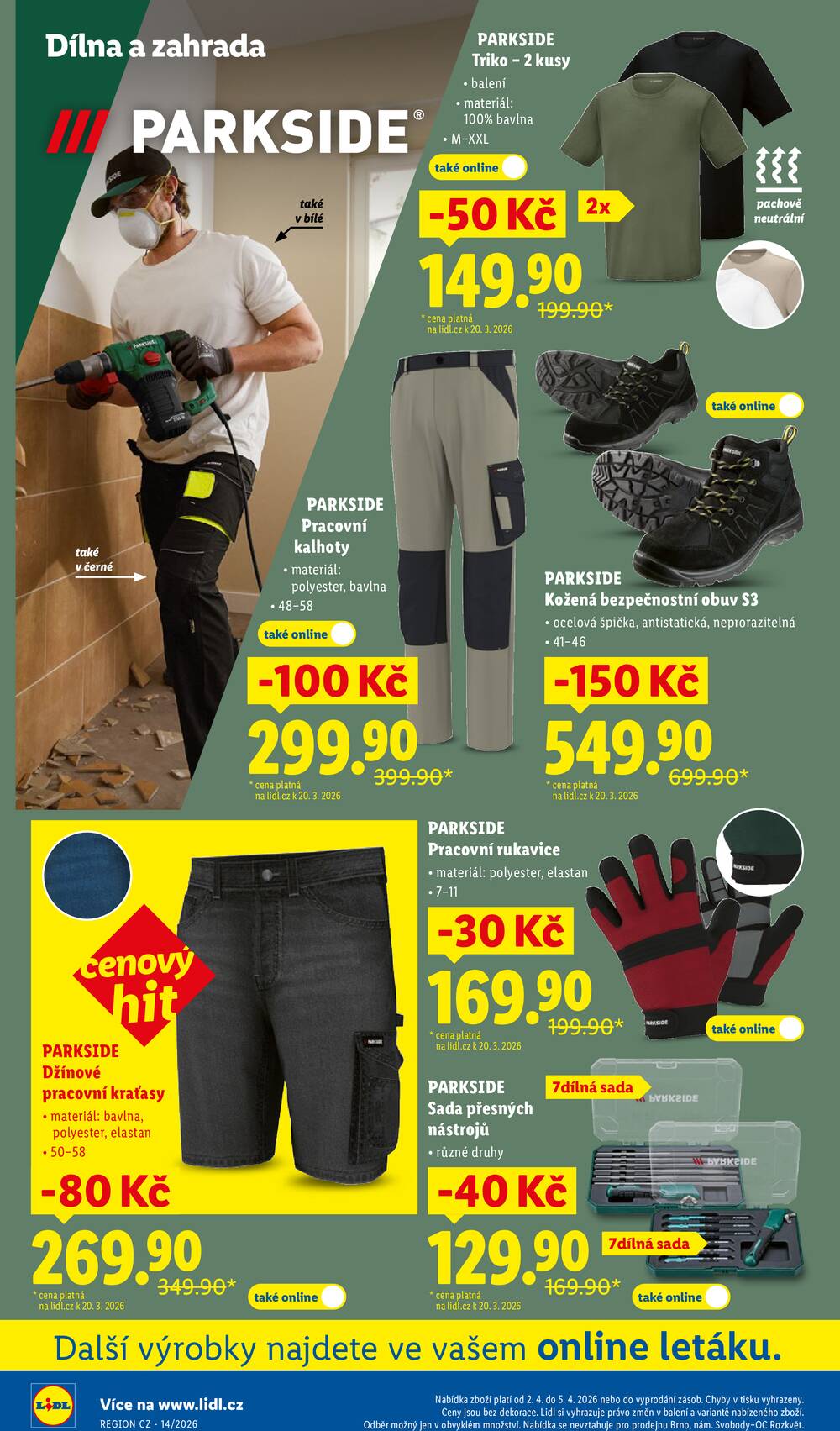 Lidl Čtvrtek od 2.4. do 5.4.2026