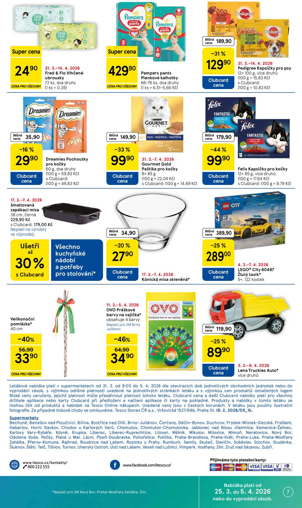 Tesco supermarkety od 31.3. do 5.4.2026 strana 7