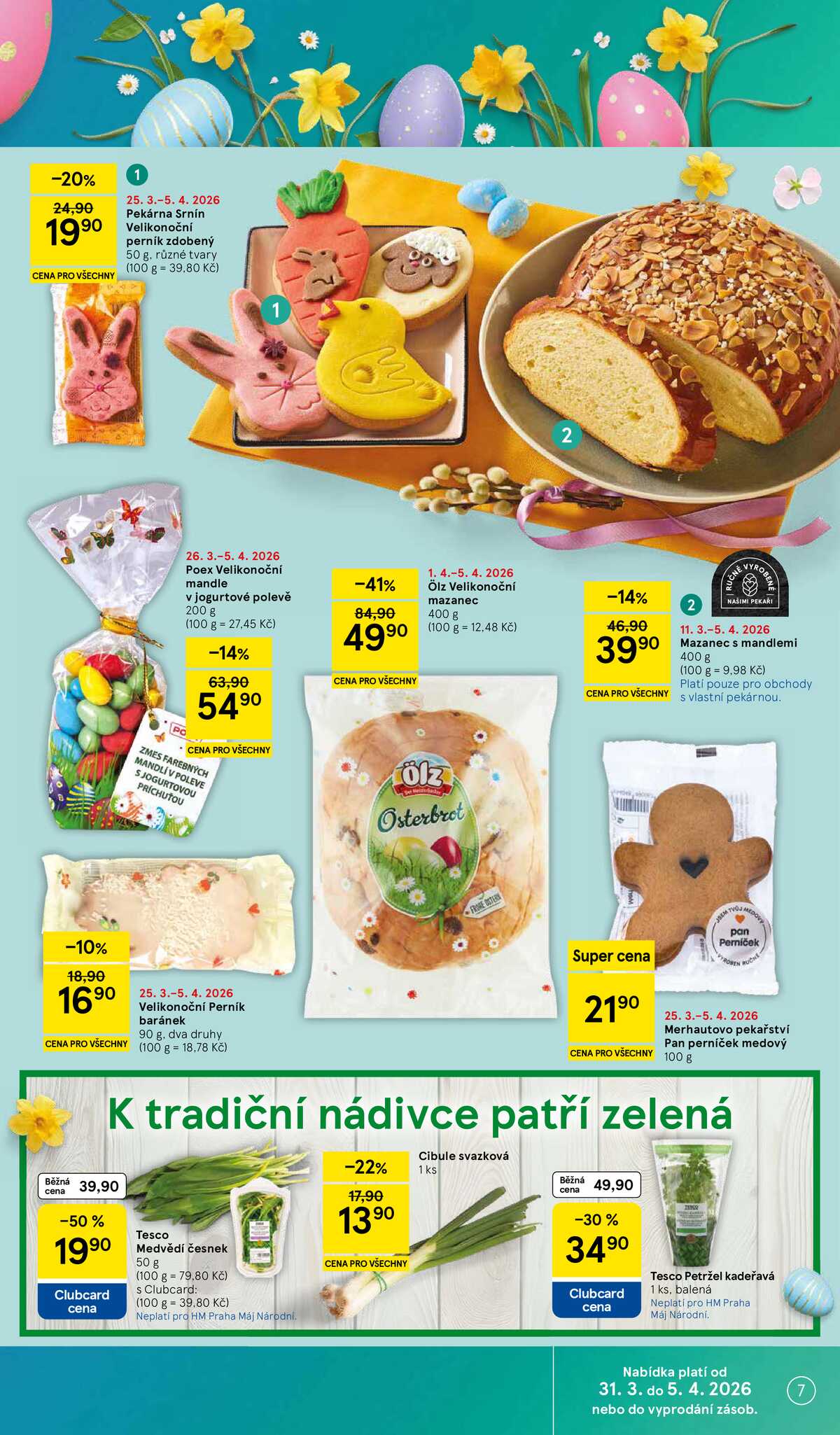 Tesco malé hypermarkety od 31.3. do 5.4.2026 strana 7