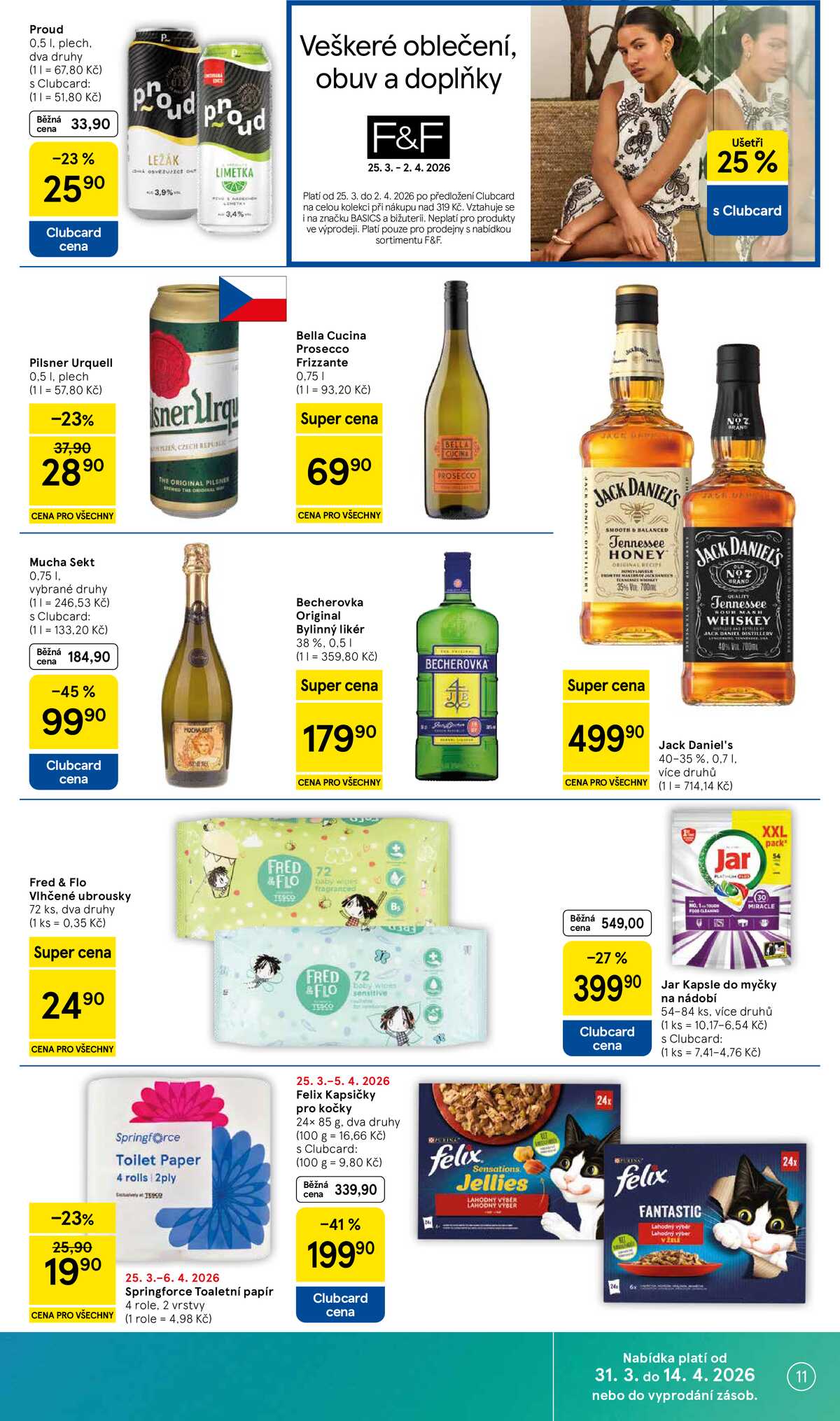 Tesco malé hypermarkety od 31.3. do 5.4.2026 strana 11