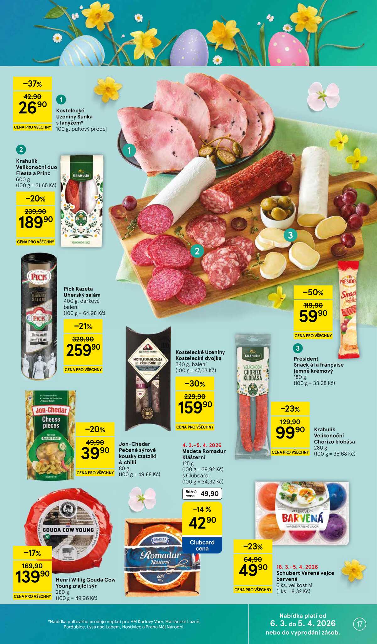 Tesco malé hypermarkety od 31.3. do 5.4.2026 strana 17