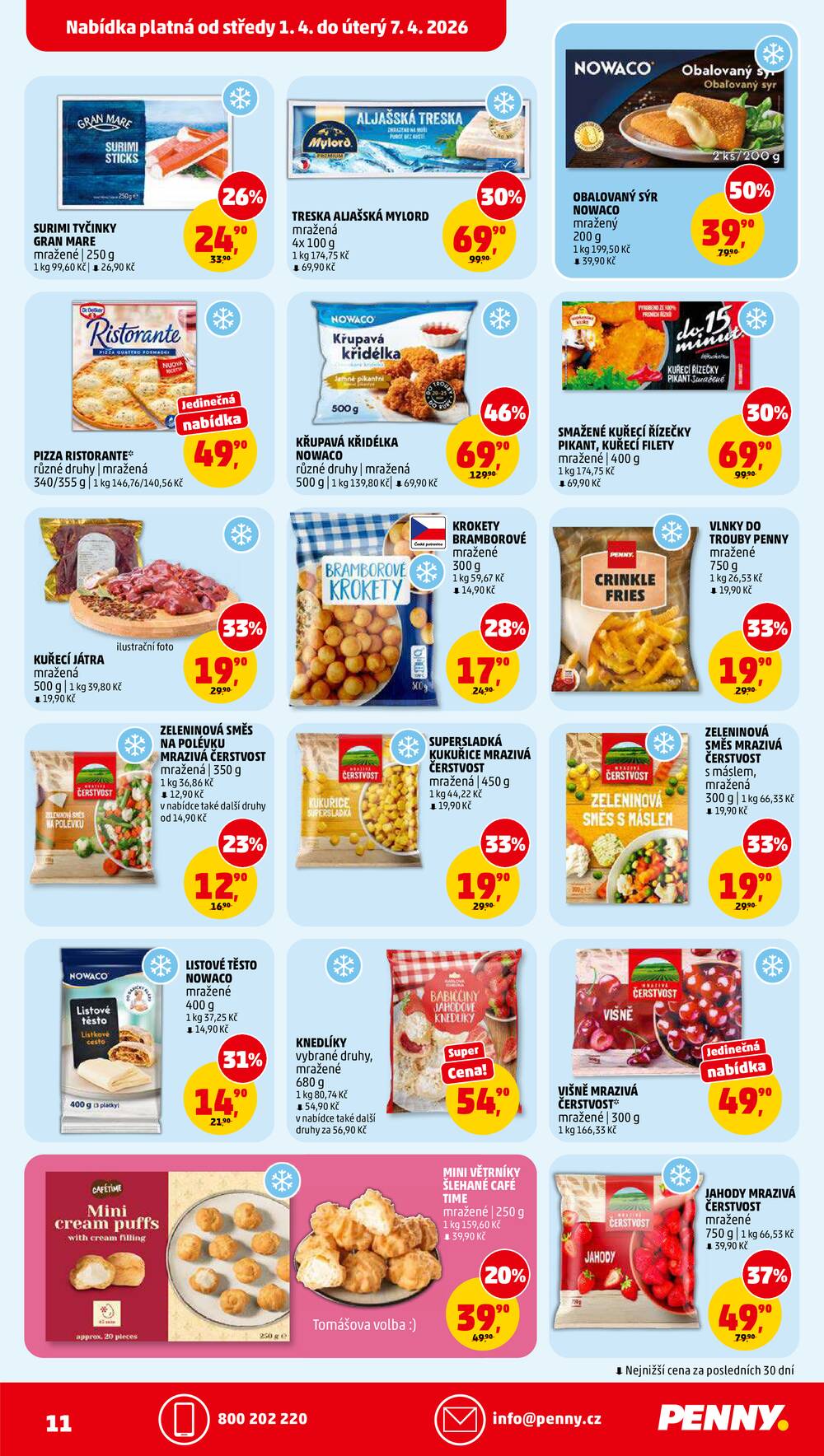 Penny Market od 1.4. do 7.4.2026