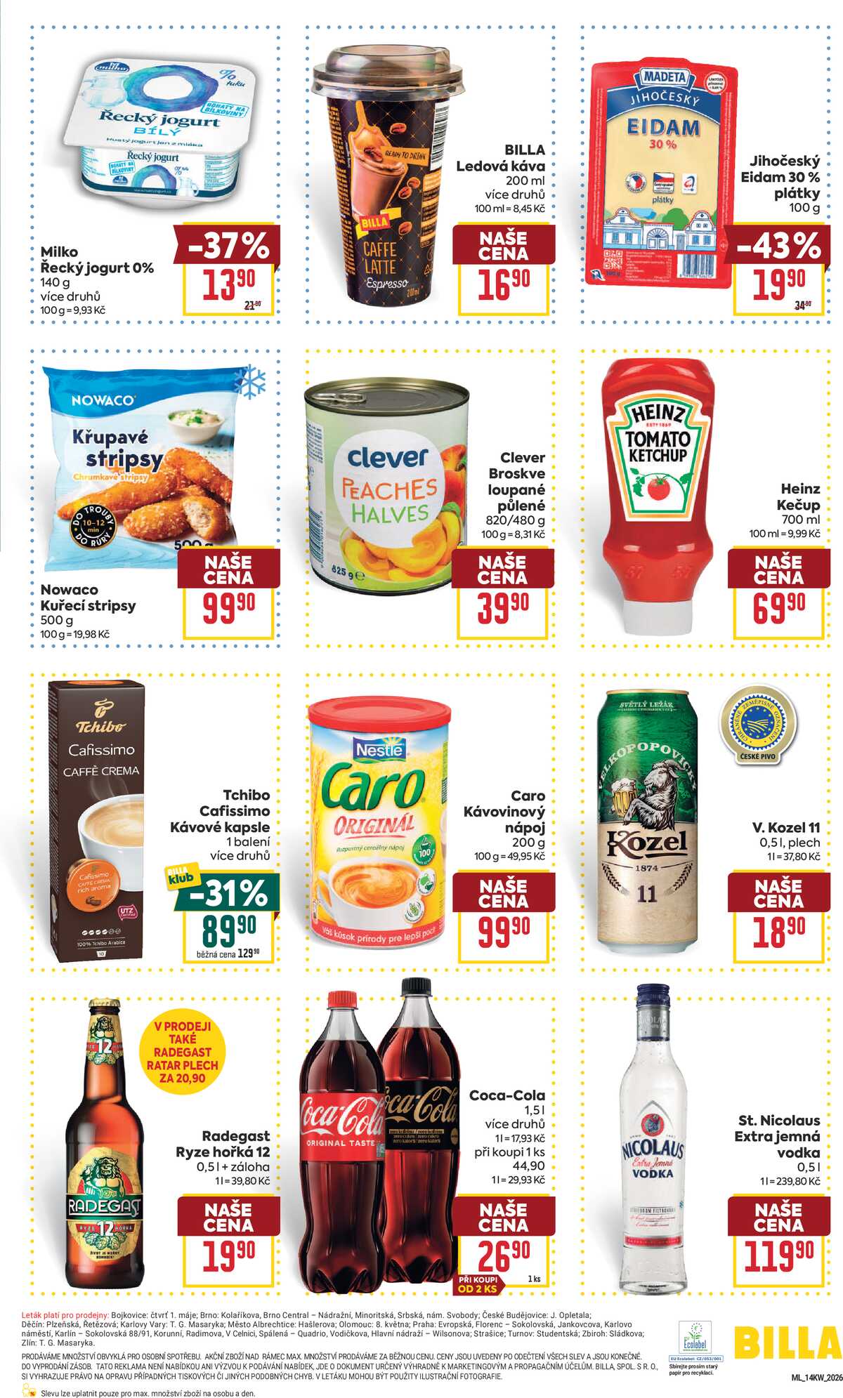 BILLA malý leták od 1.4. do 7.4.2026 strana 3