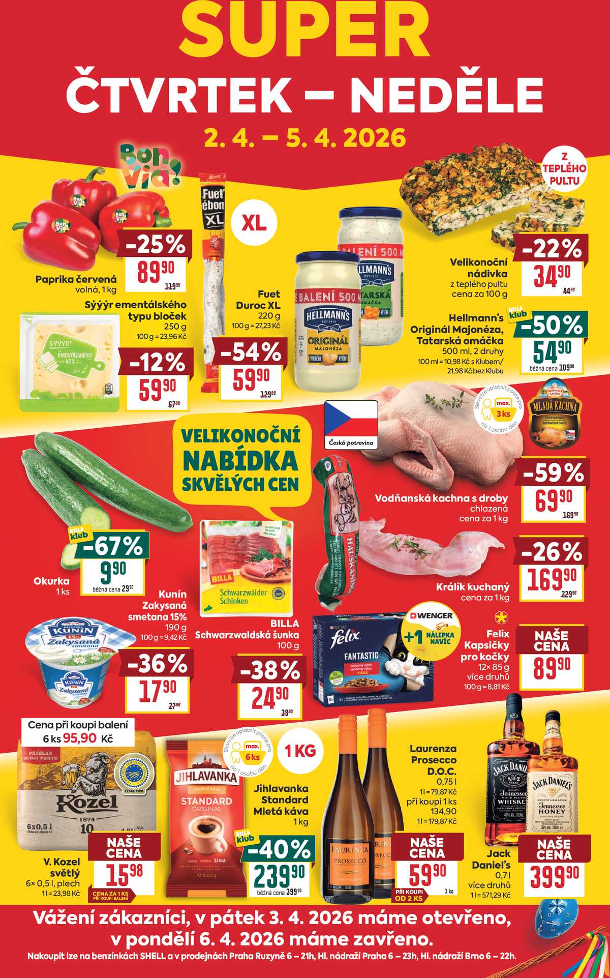 BILLA od 1.4. do 7.4.2026 strana 38