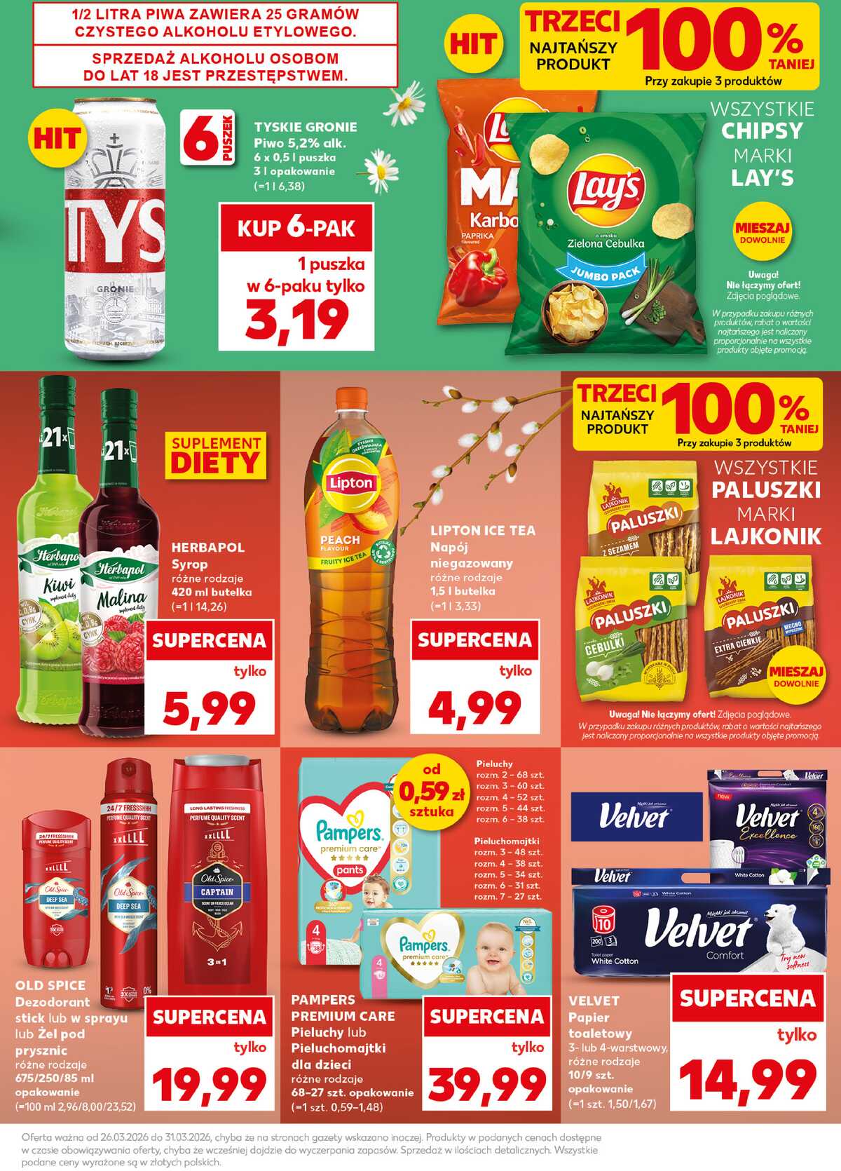 Leták Kaufland Polsko 30.3.-31.3.2026 - Silný start strana 11