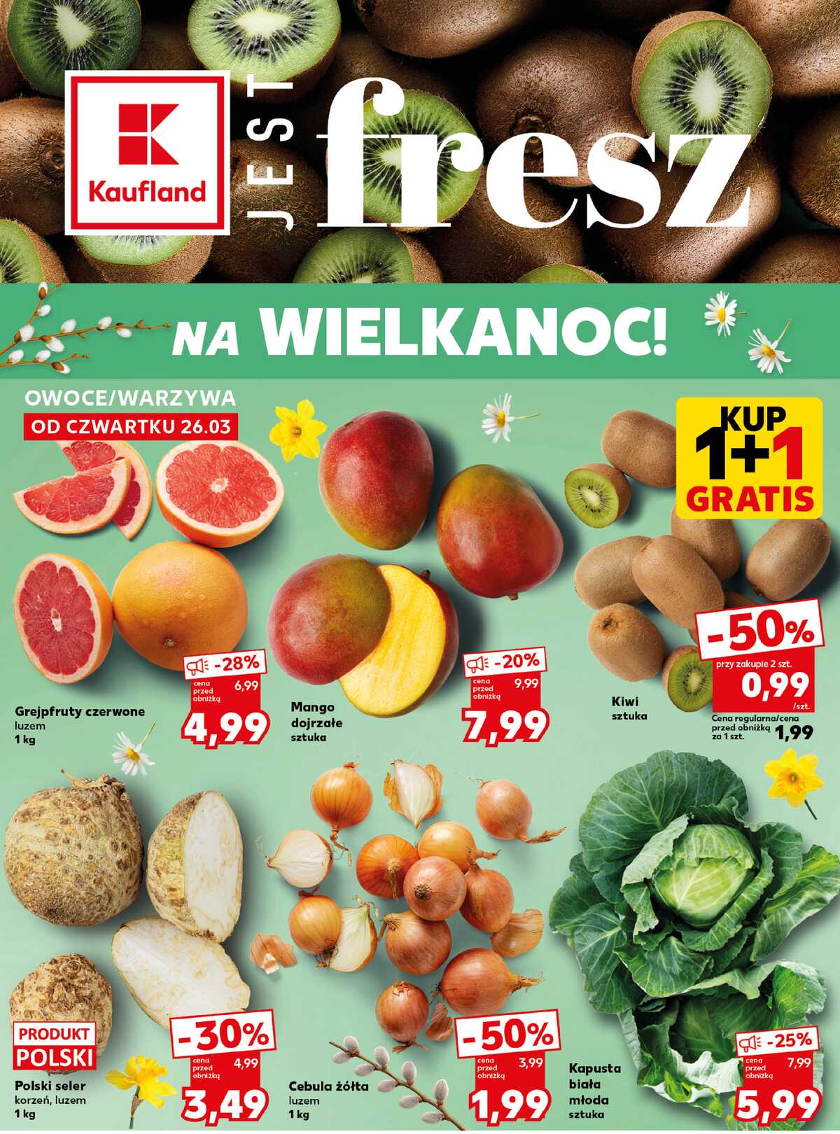 Leták Kaufland Polsko 30.3.-31.3.2026 - Silný start strana 16