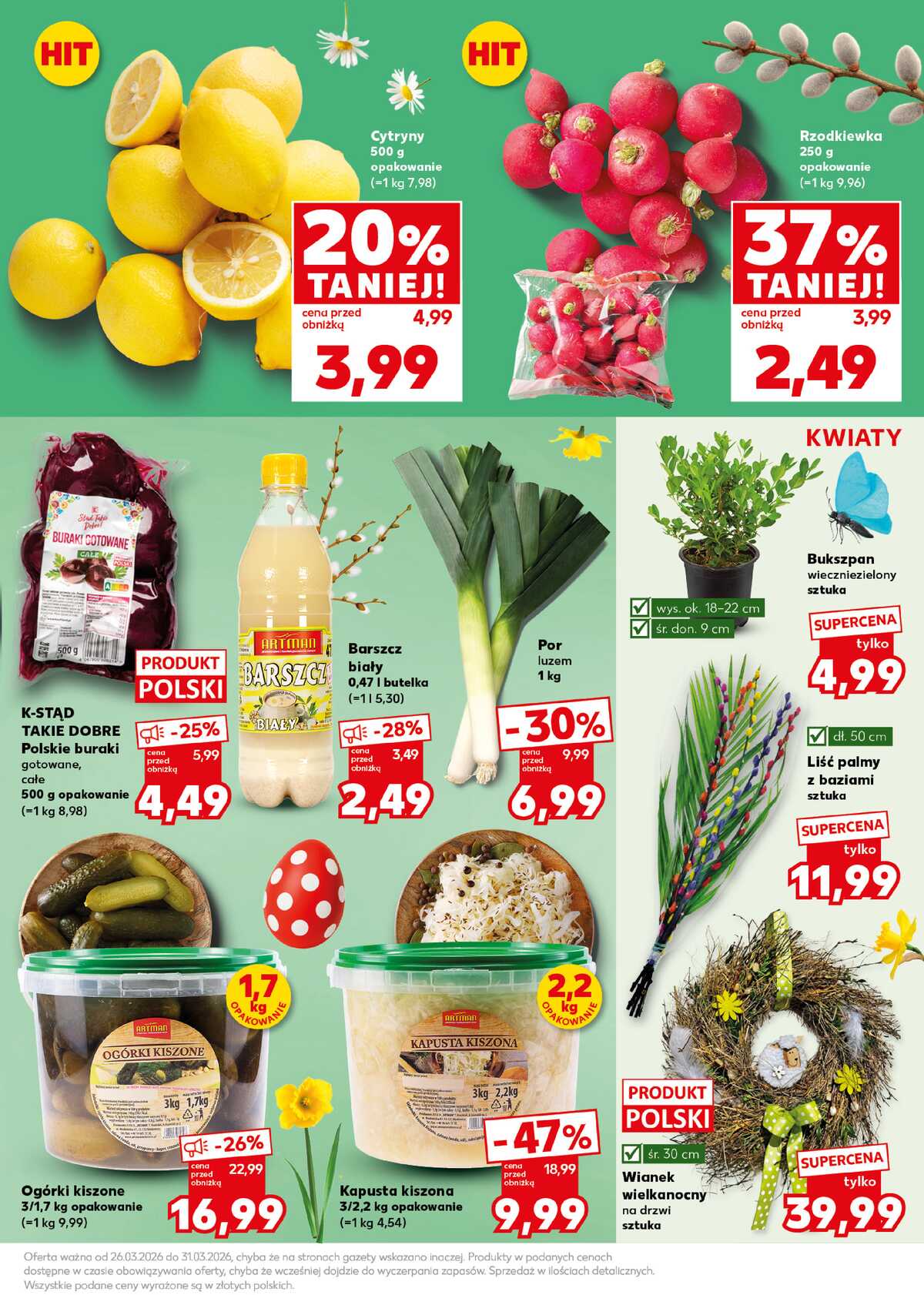 Leták Kaufland Polsko 30.3.-31.3.2026 - Silný start strana 17