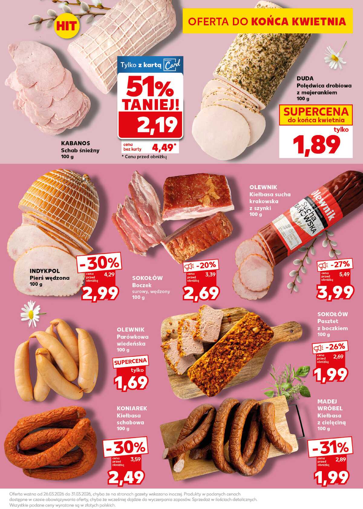 Leták Kaufland Polsko 30.3.-31.3.2026 - Silný start strana 21
