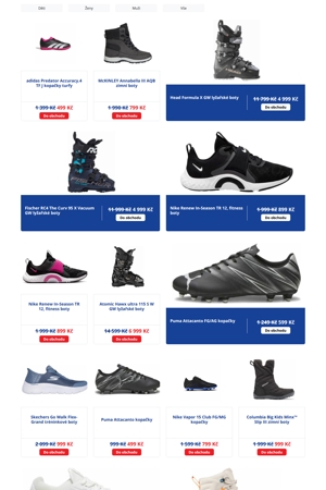 Intersport Boty - 29. 3. 2026