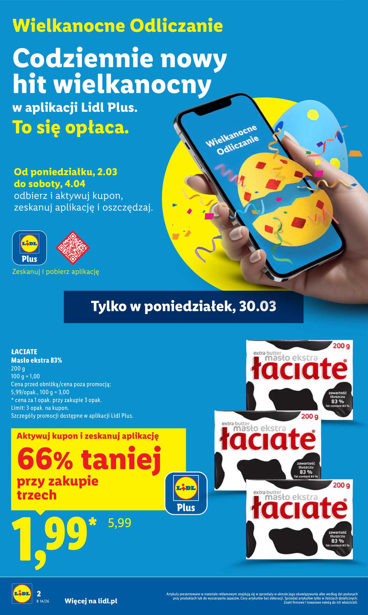 Leták Lidl Polsko 30.3.-1.4.2026 - Zpravodaj platný od 30.03 do 1.04 strana 2
